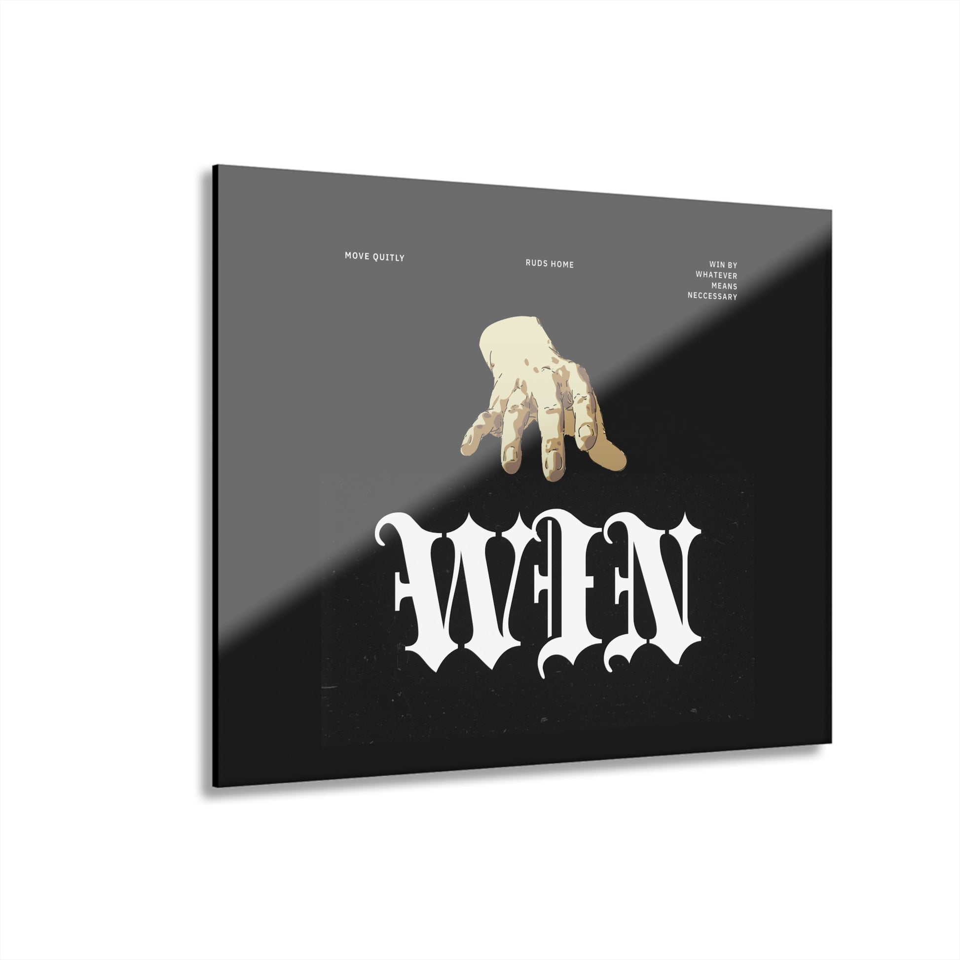 Win Canvas Piece