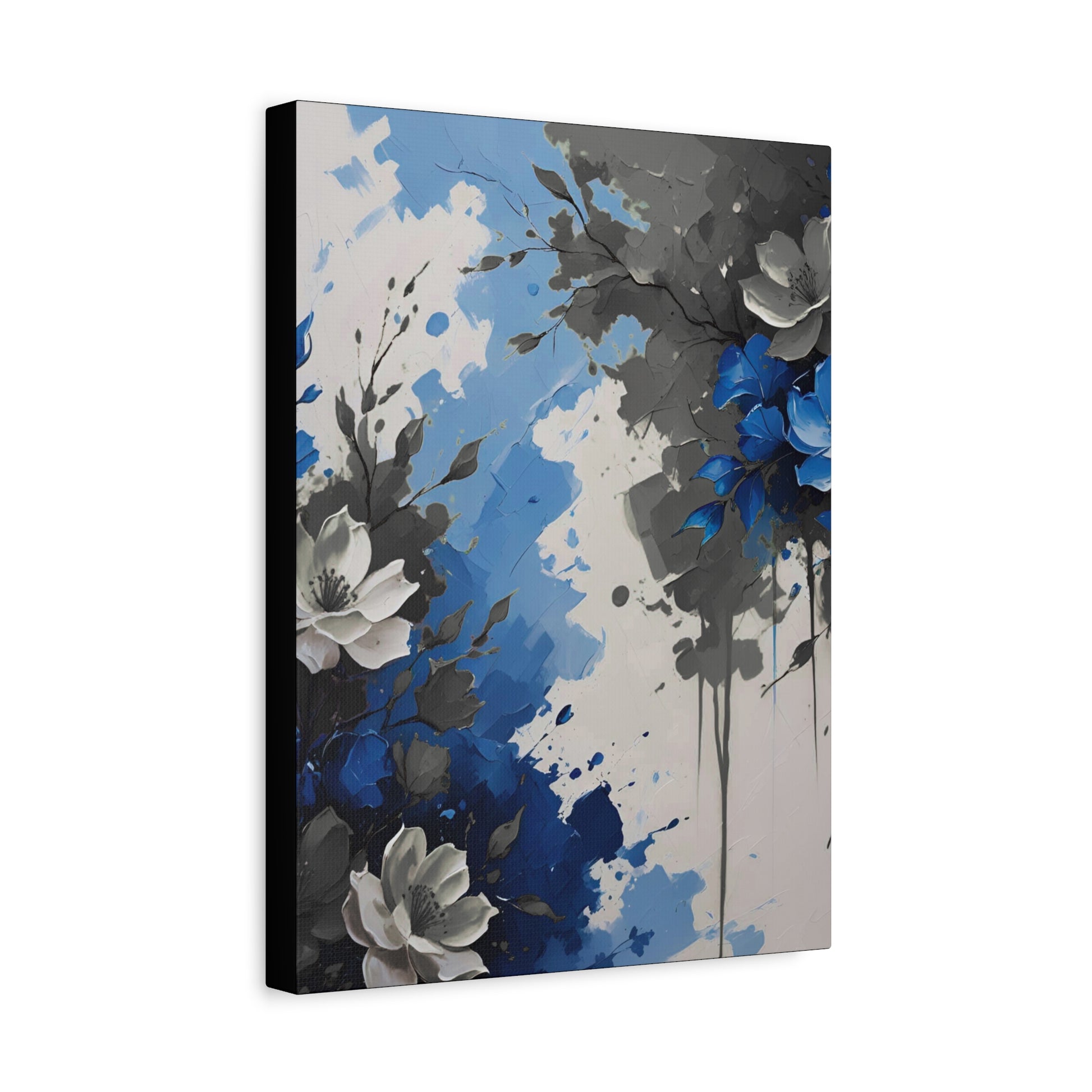 Canvas Print - Autistic Flowers Painting