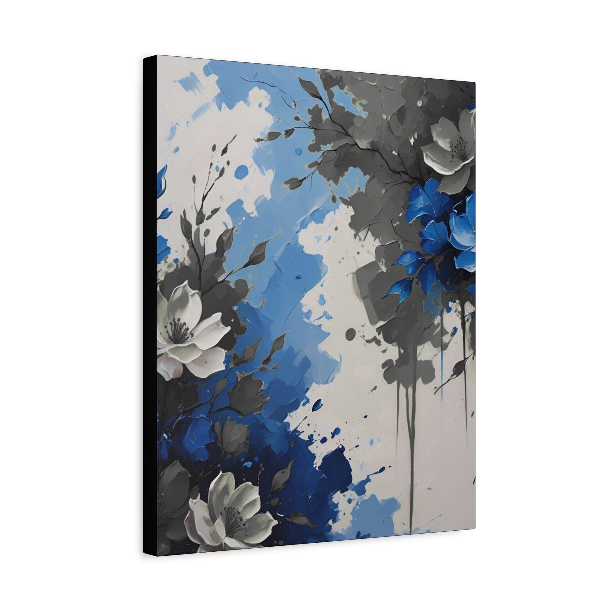 Canvas Print - Autistic Flowers Painting