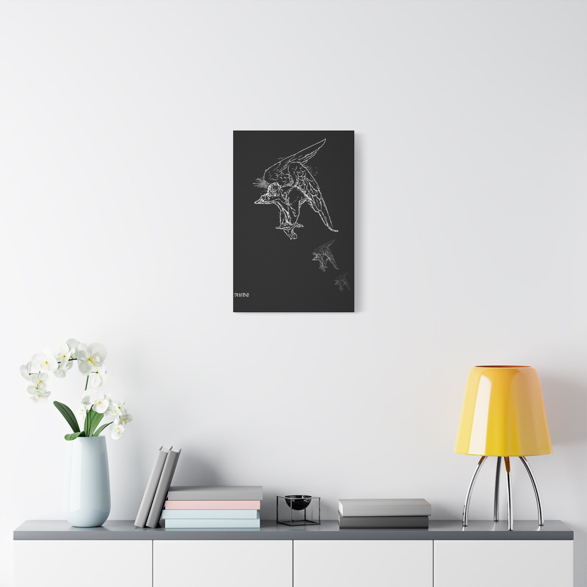 Artistic Angel Canvas Print