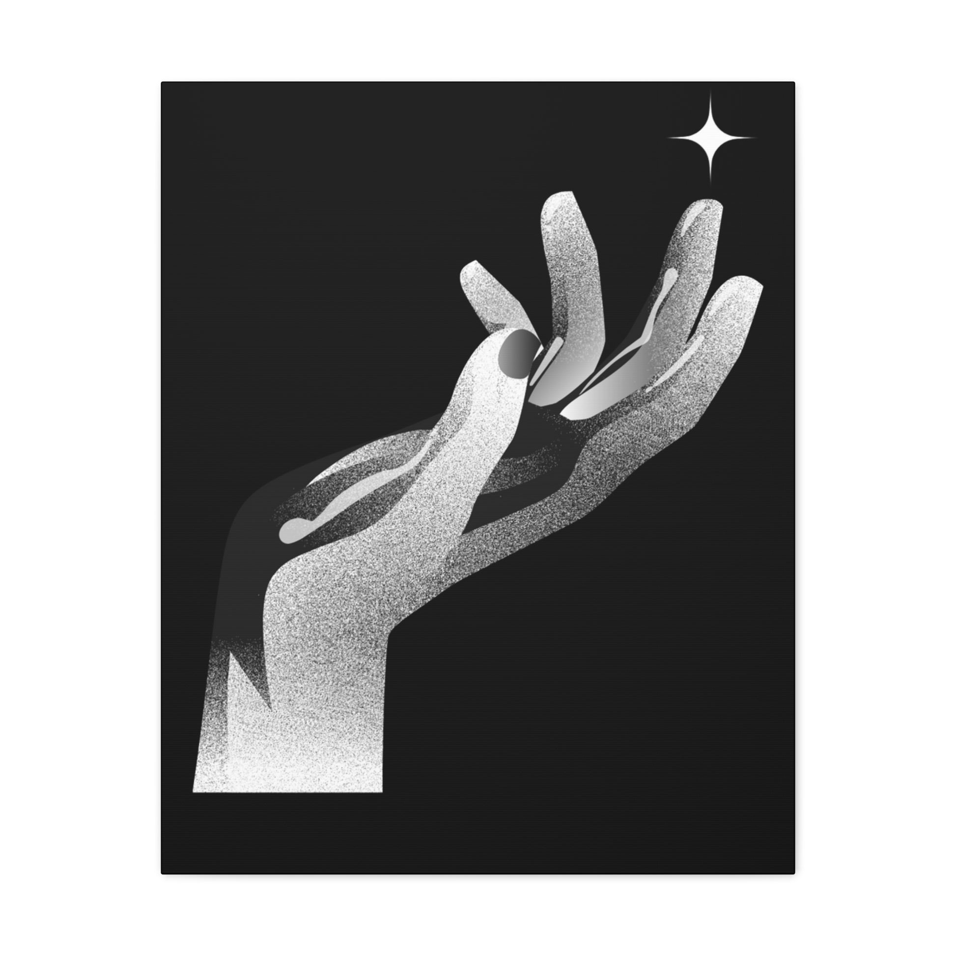 Hand canvas Artwork