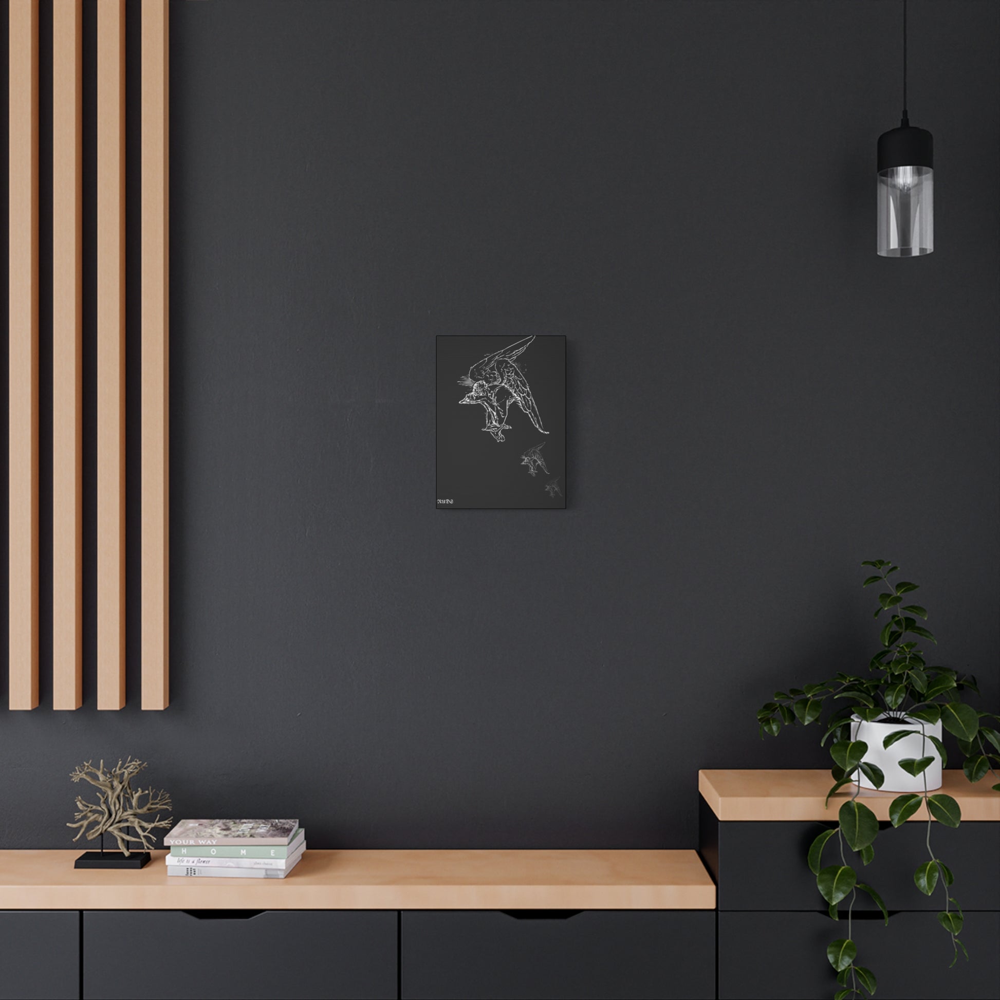 Artistic Angel Canvas Print