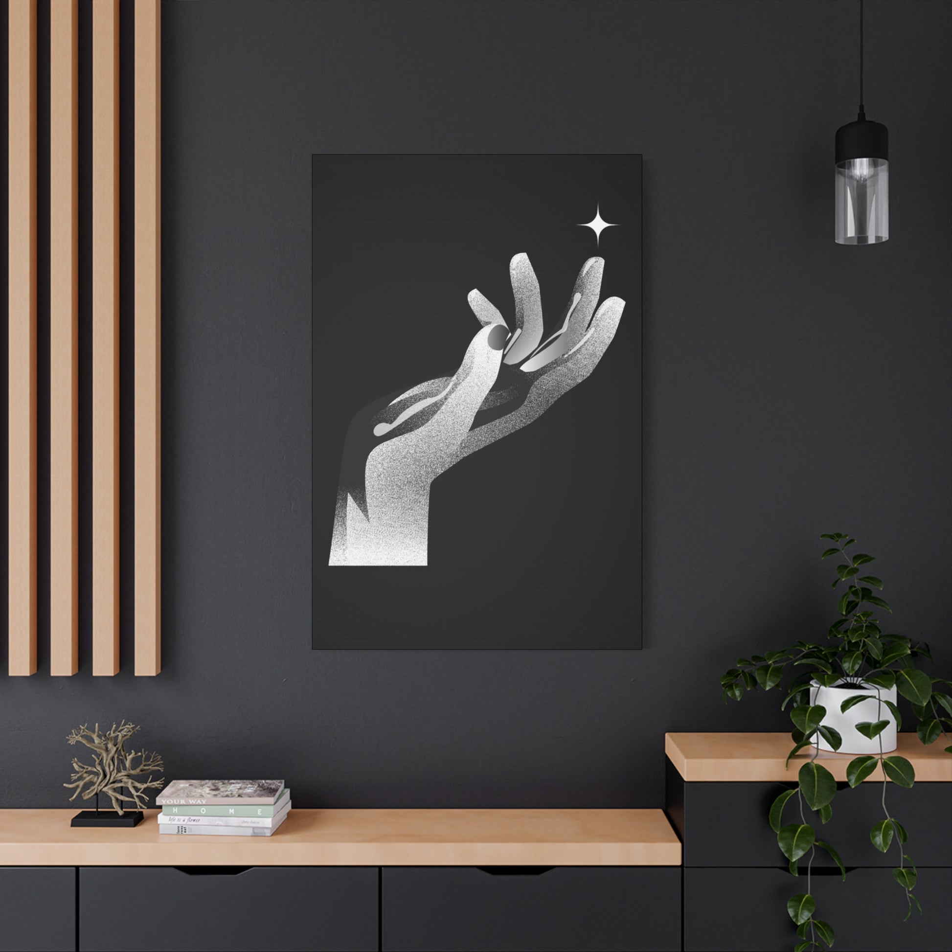 Hand canvas Artwork