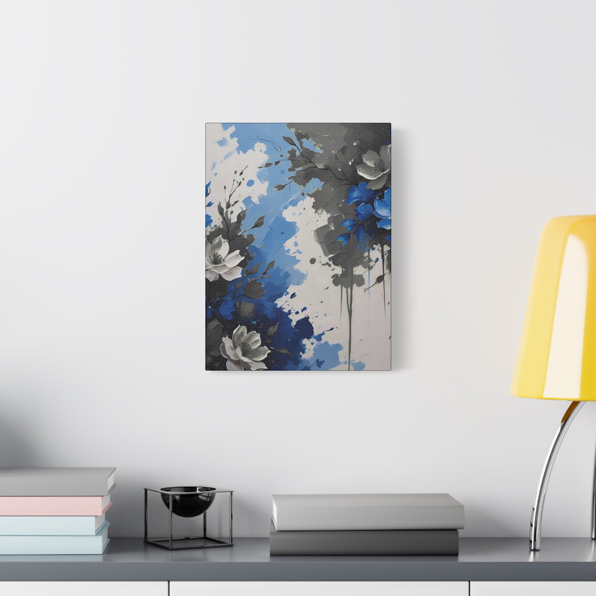 Canvas Print - Autistic Flowers Painting