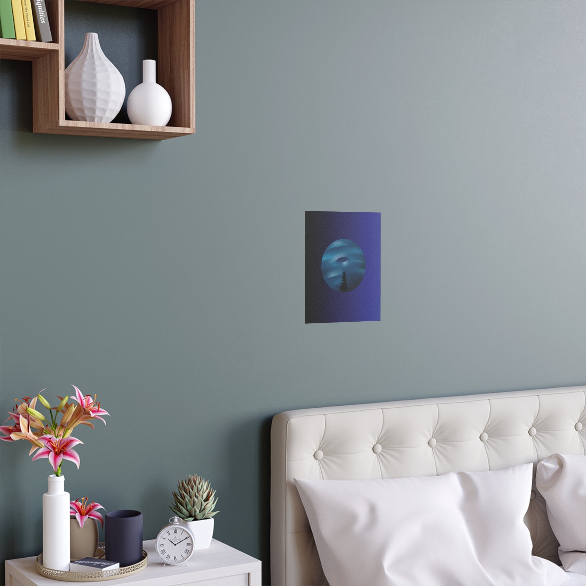 Silk Posters - Retro Neptune Style for Dark and Gloomy Rooms