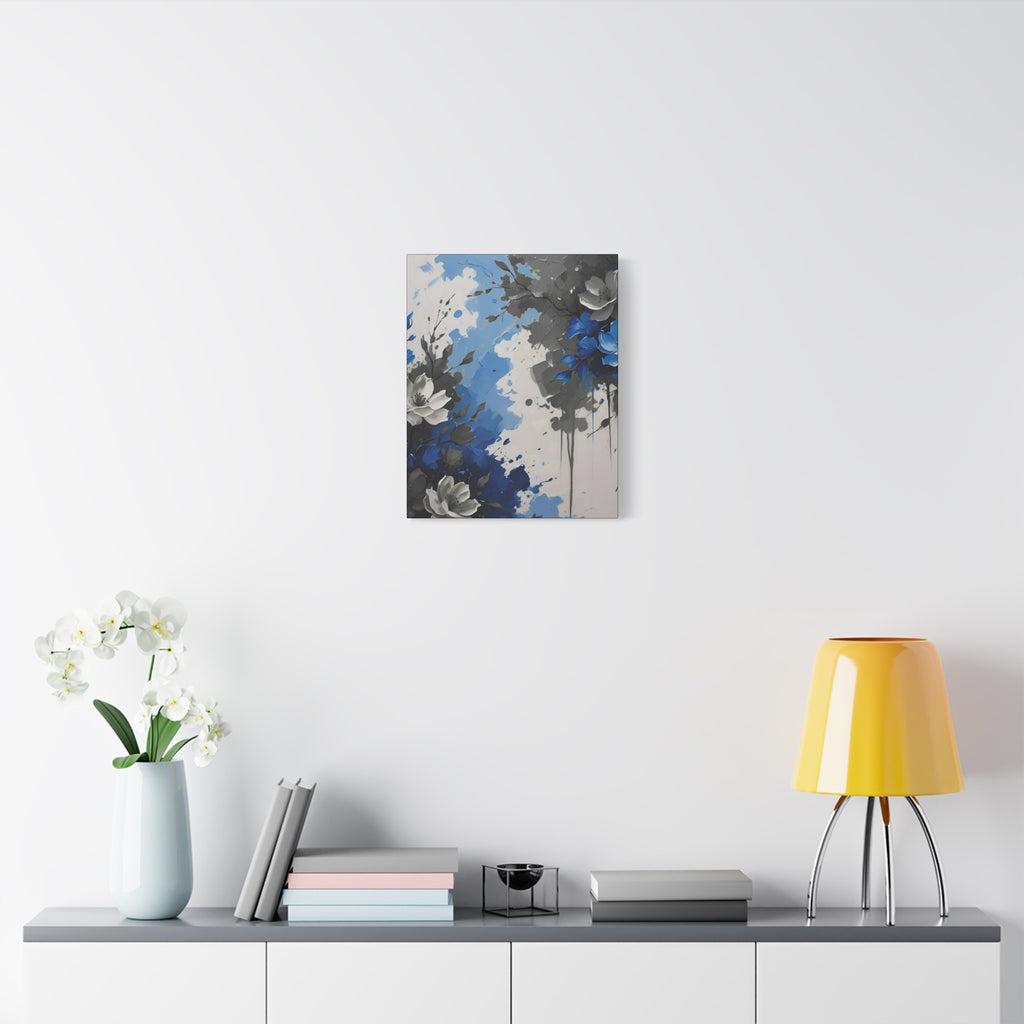 Canvas Print - Autistic Flowers Painting