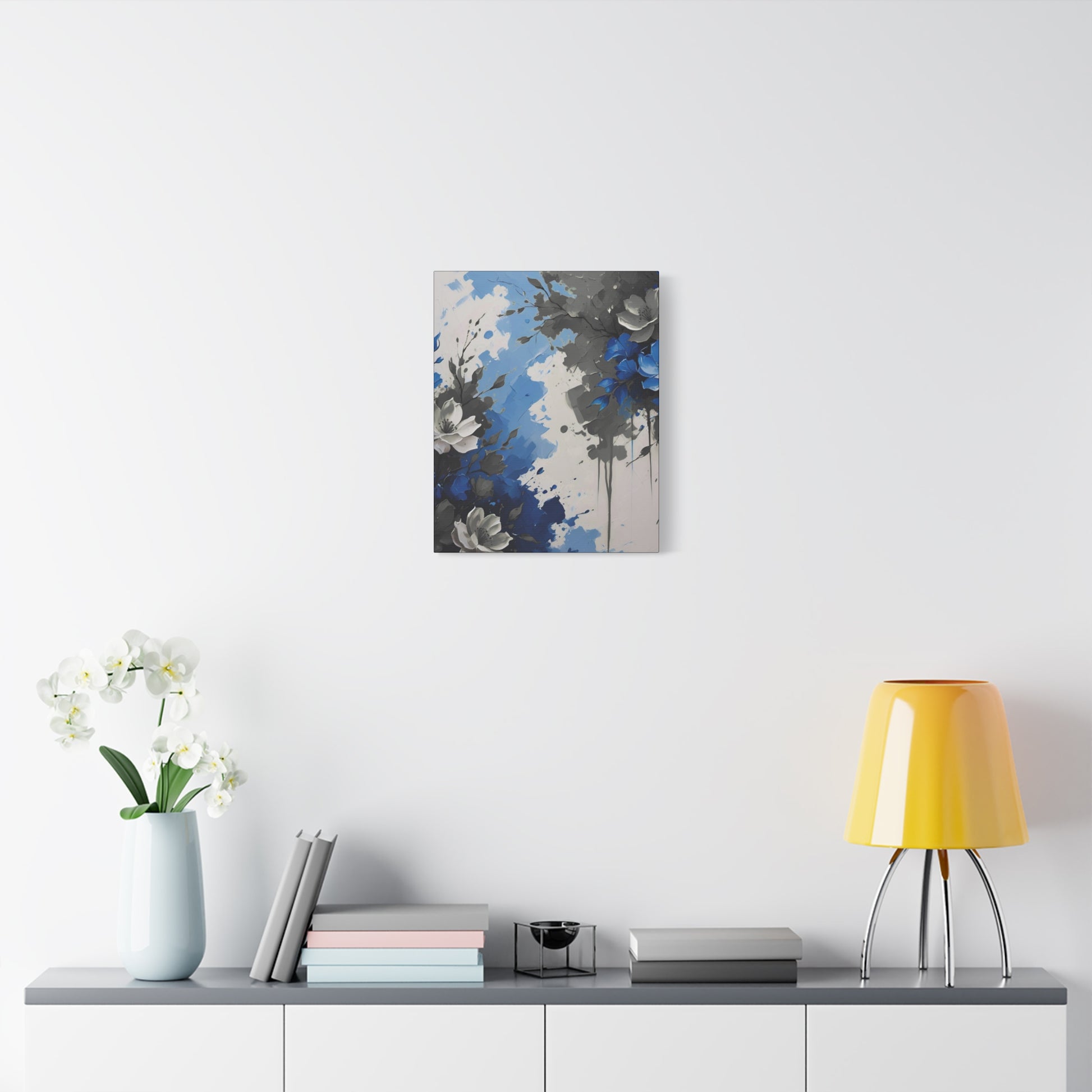 Canvas Print - Autistic Flowers Painting