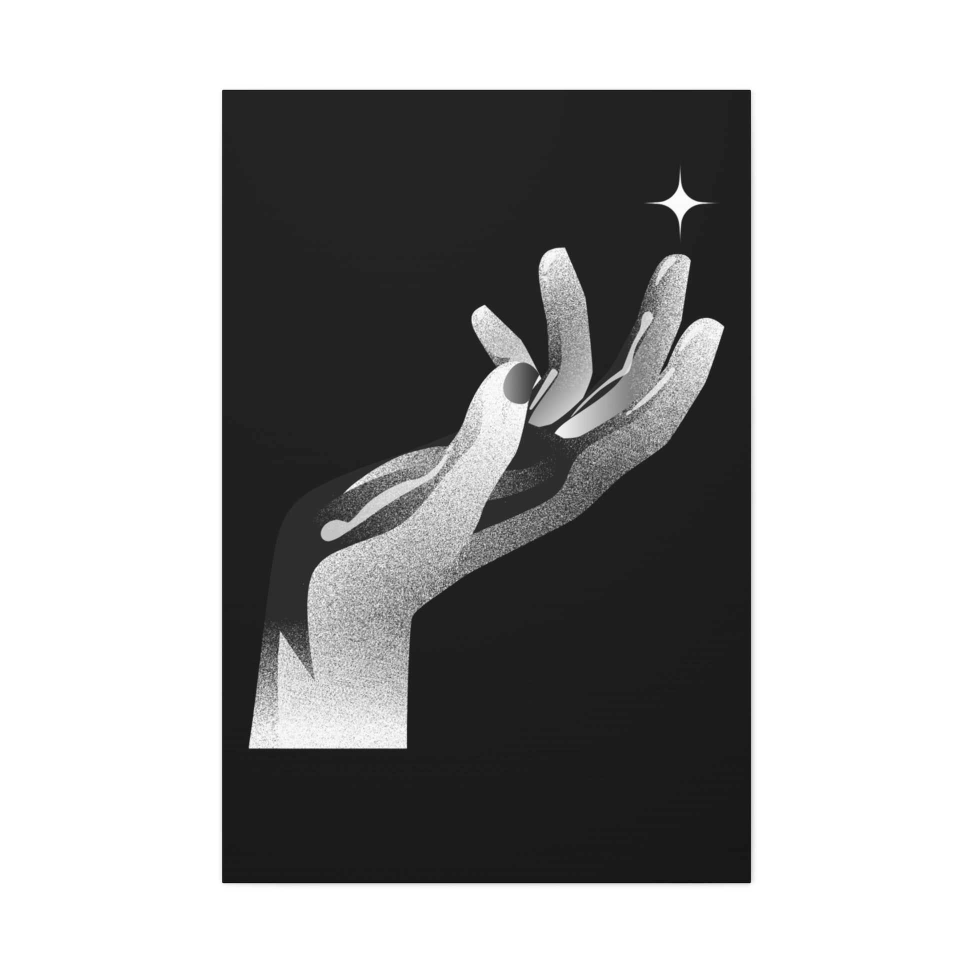 Hand canvas Artwork