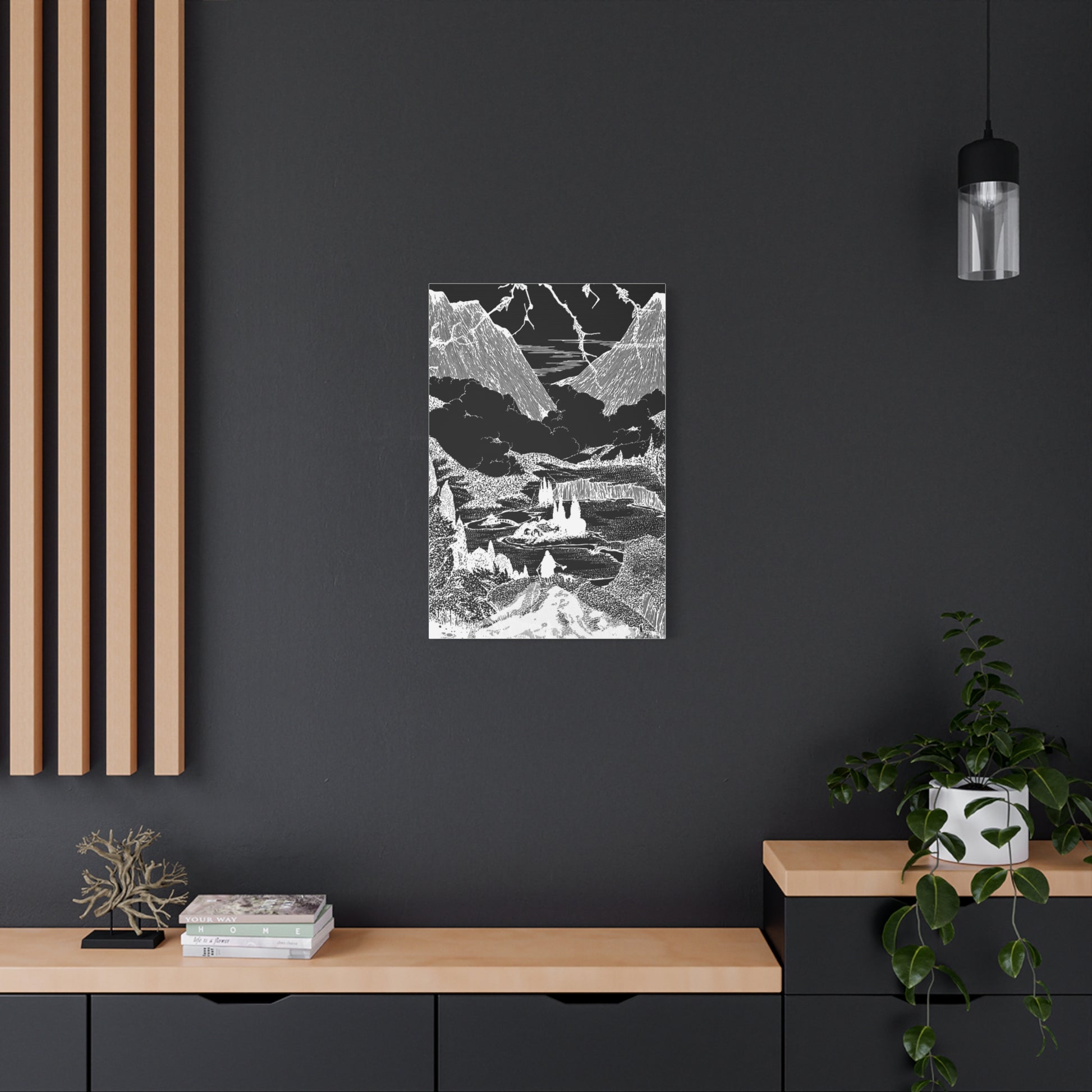 Monochrome Canvas Wall Art