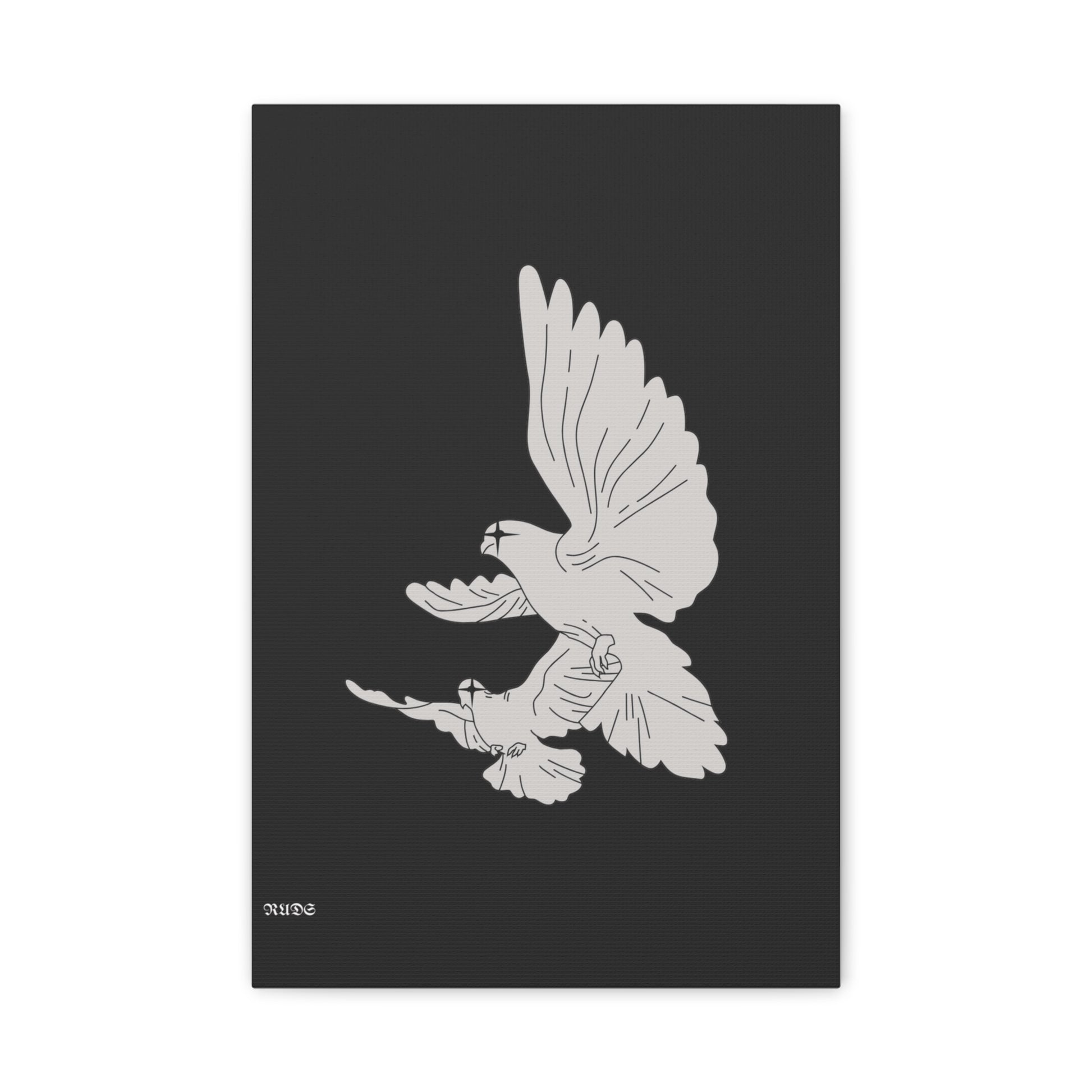 Elegant Bird Wall Art Canvas