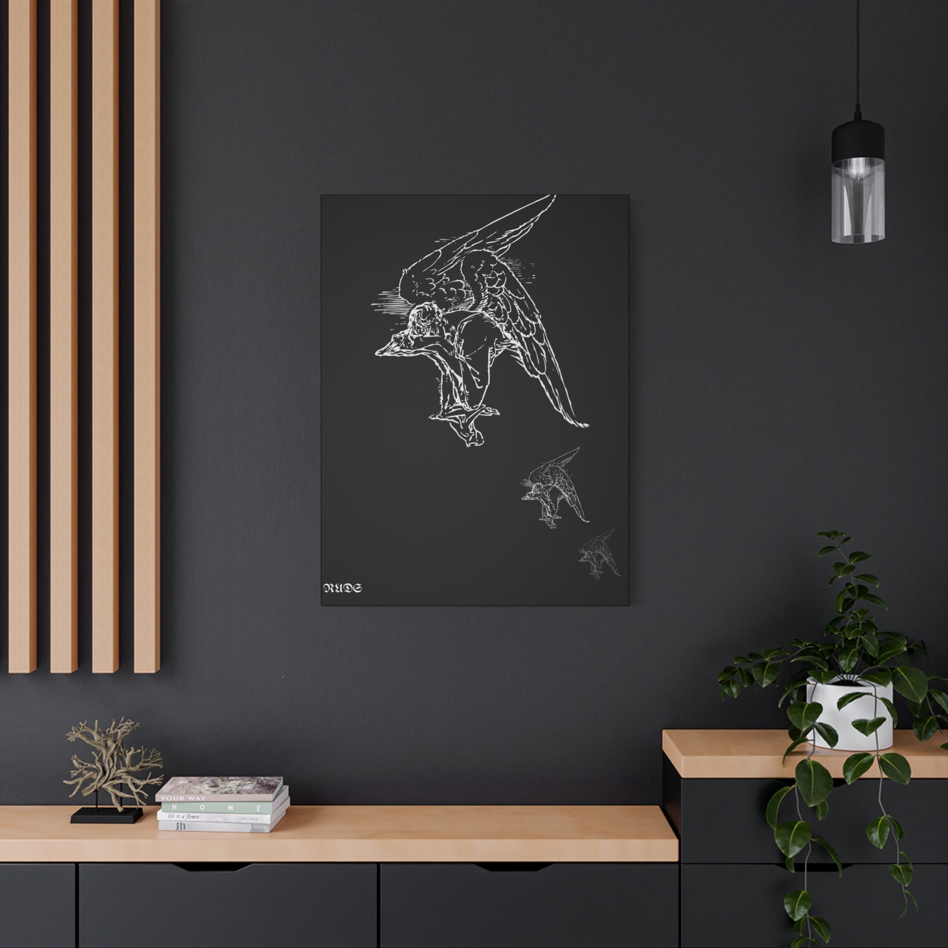 Artistic Angel Canvas Print