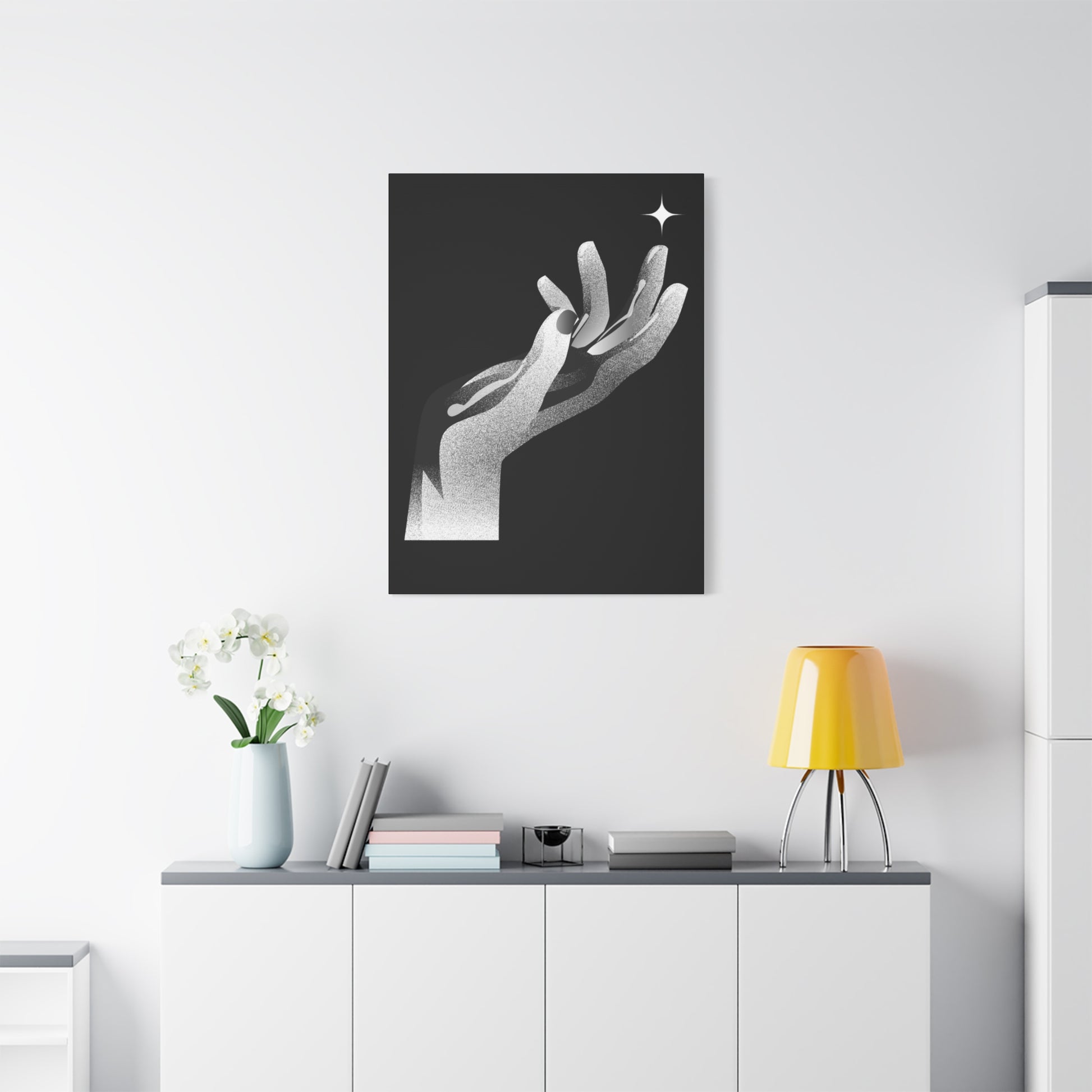 Hand canvas Artwork