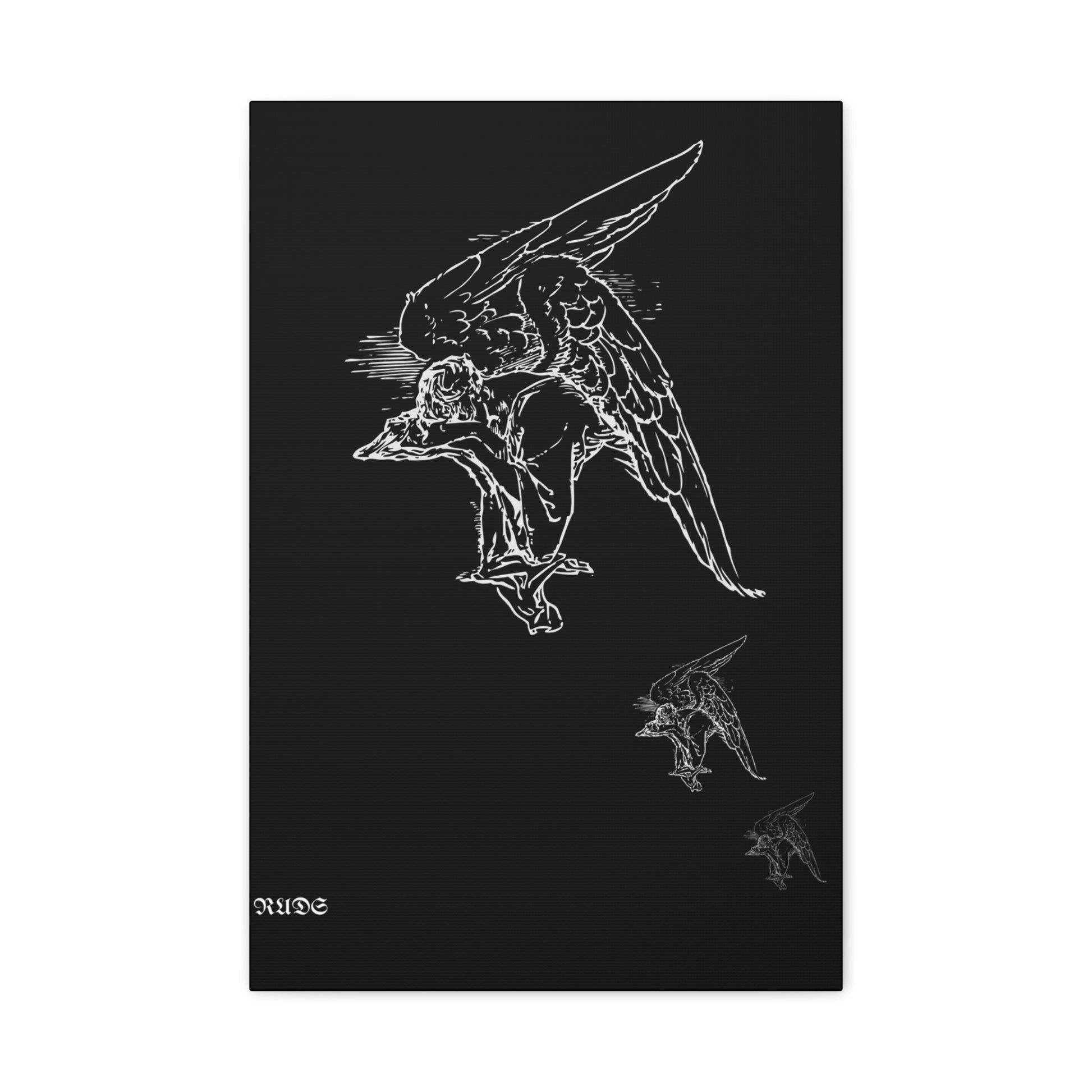 Artistic Angel Canvas Print