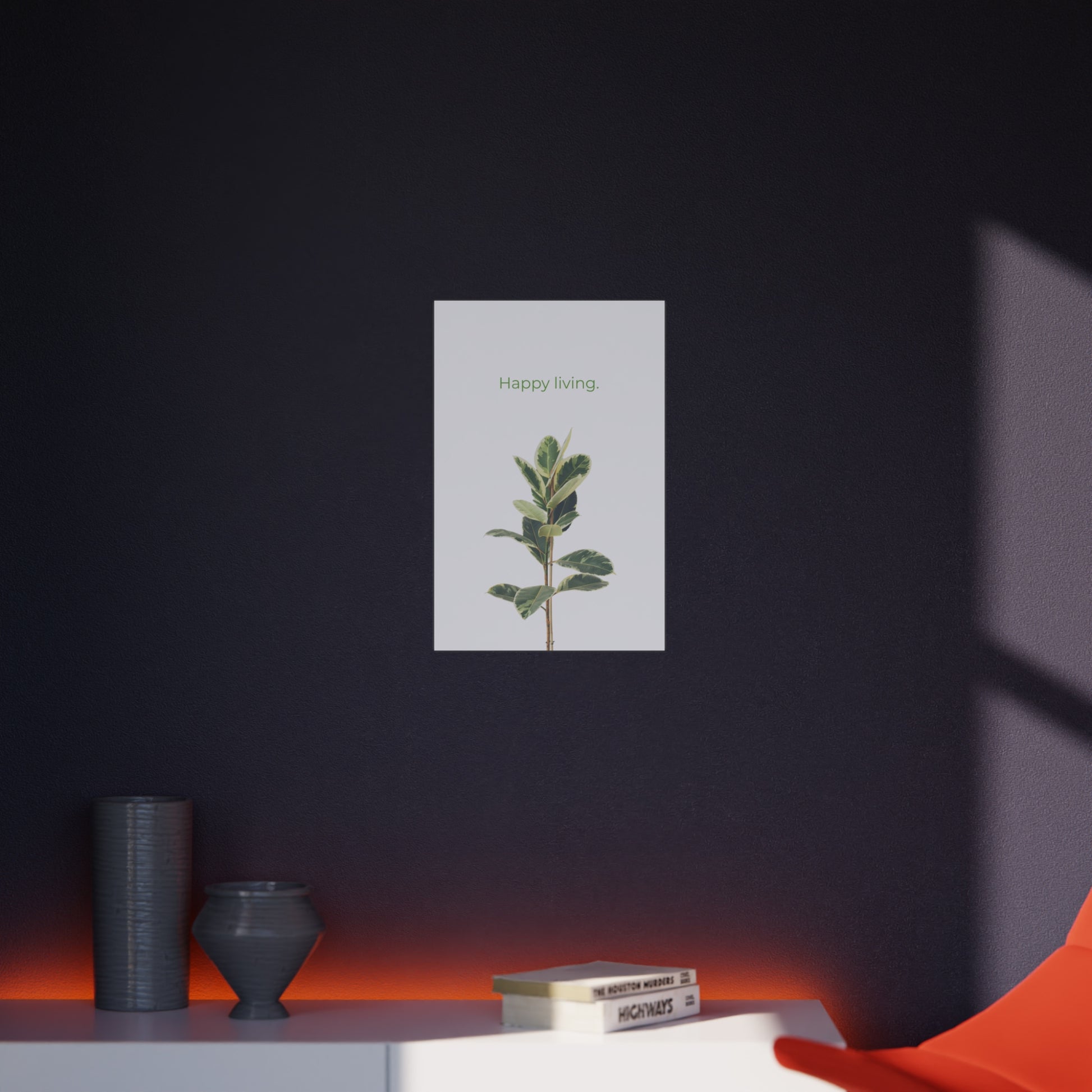 Foam Board Wall Art - Plant Life Aesthetic Room Decor