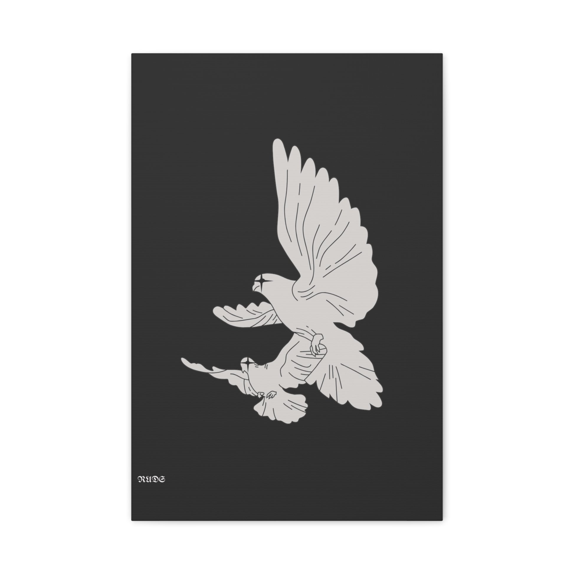 Elegant Bird Wall Art Canvas