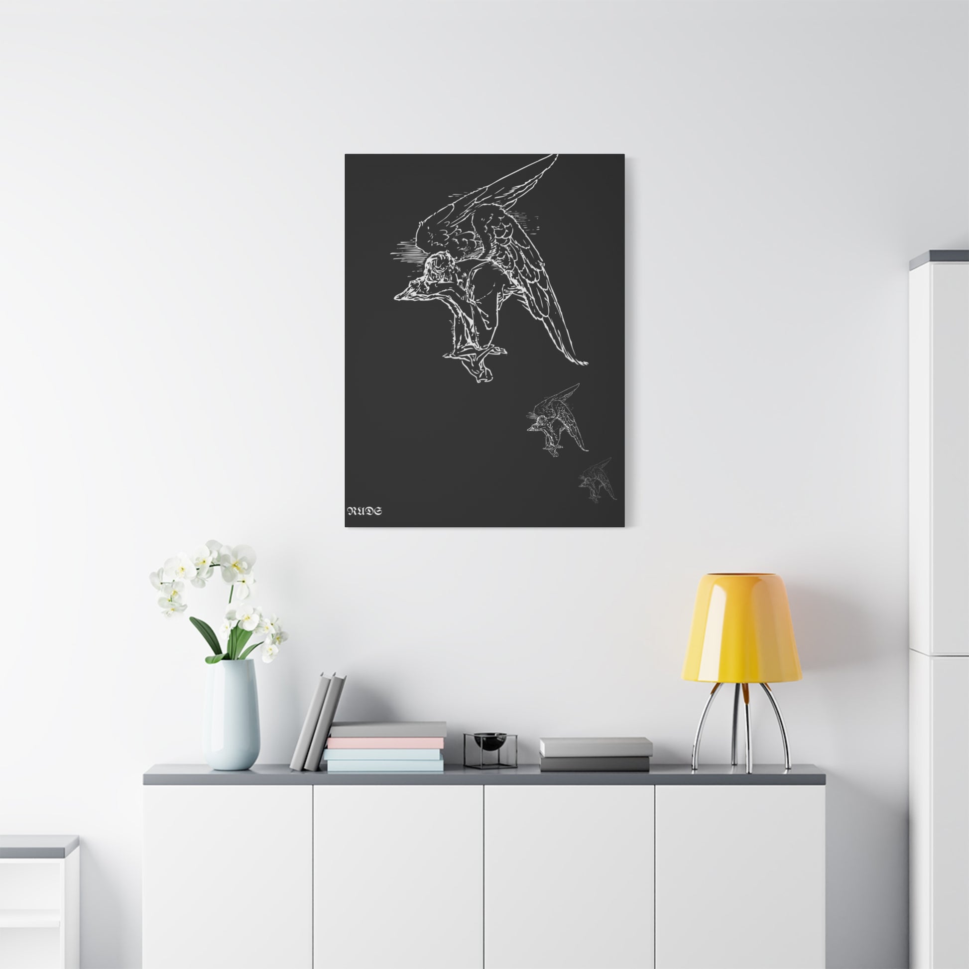 Artistic Angel Canvas Print