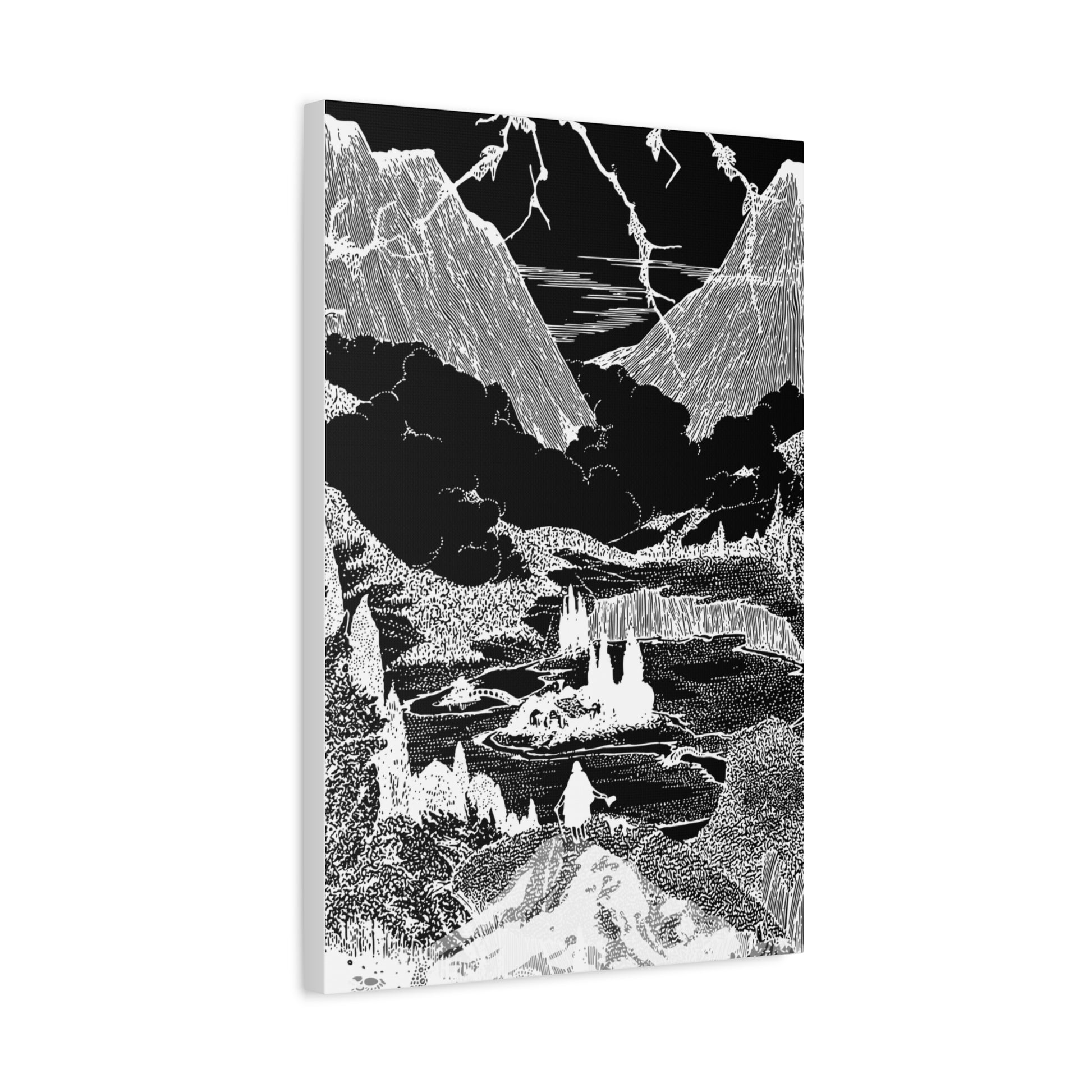 Monochrome Canvas Wall Art