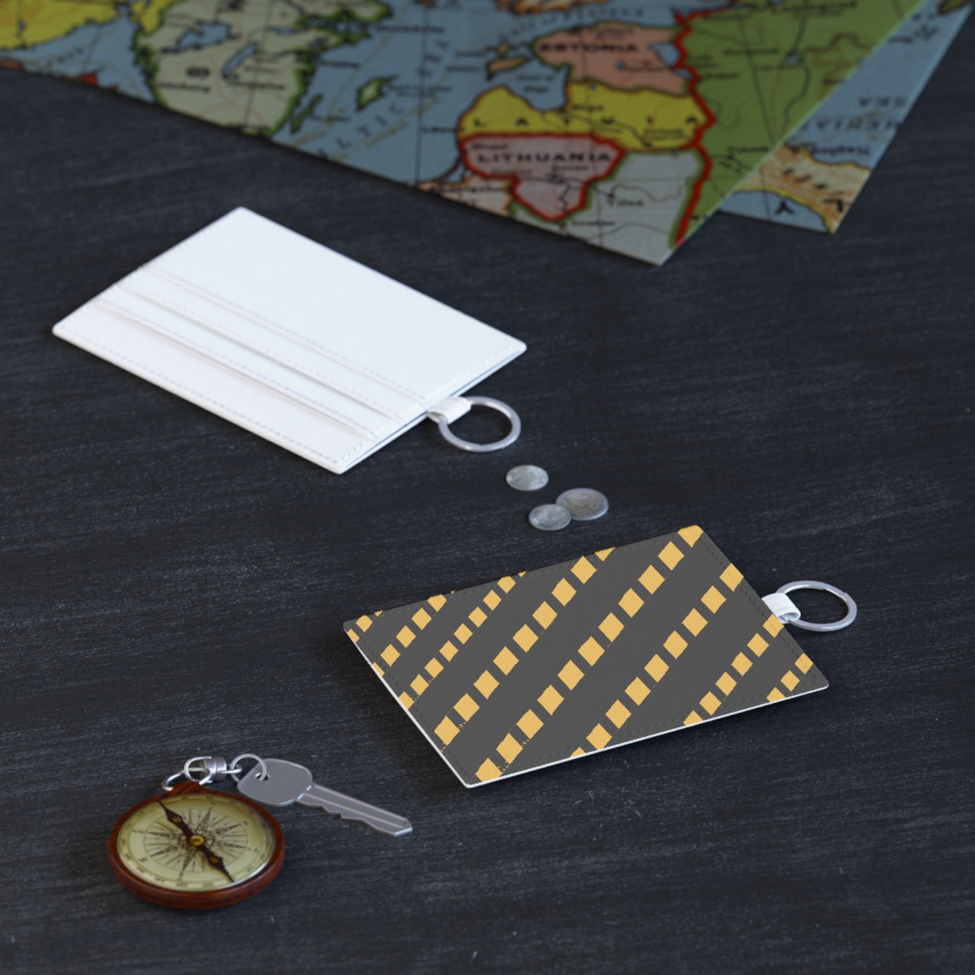 Card Holder Caution Tape Design