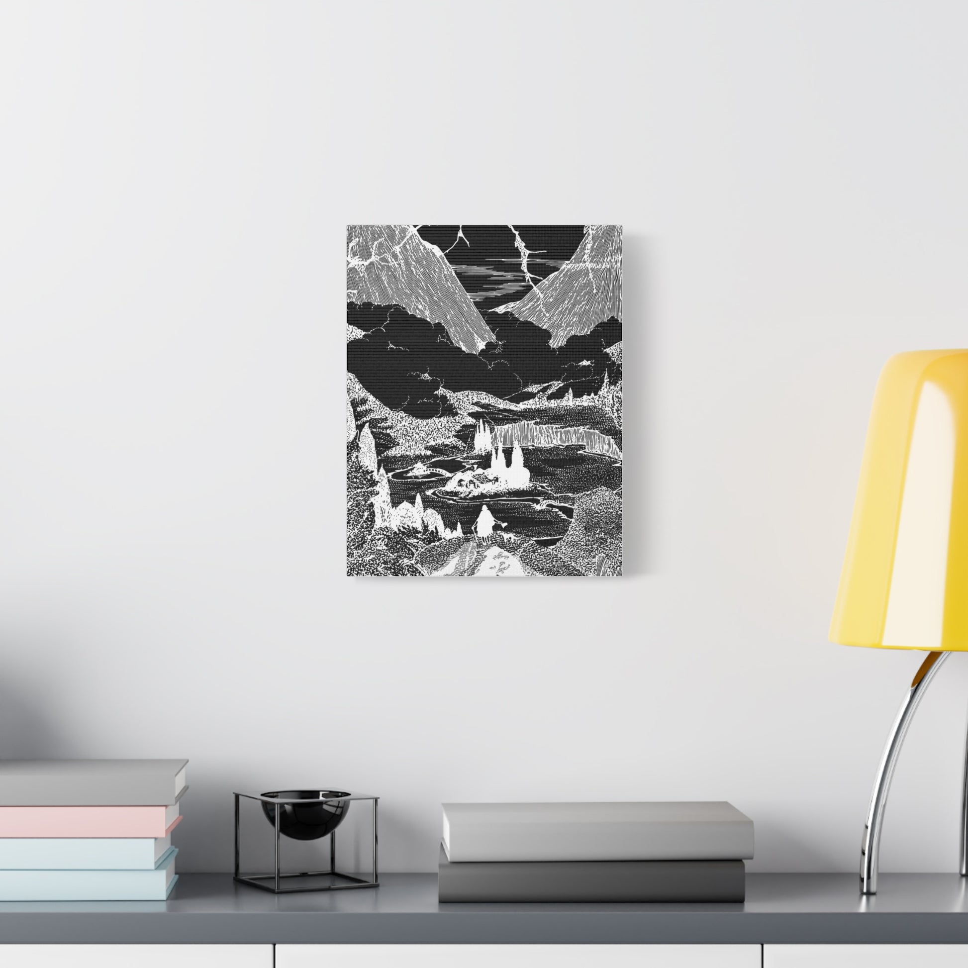Monochrome Canvas Wall Art