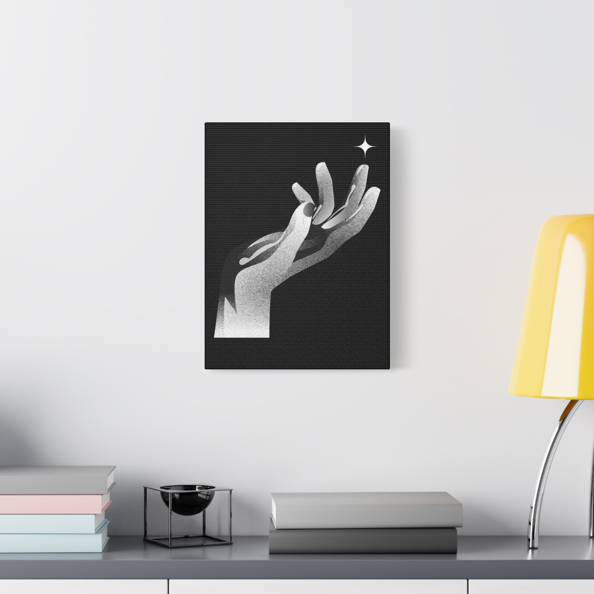 Hand canvas Artwork