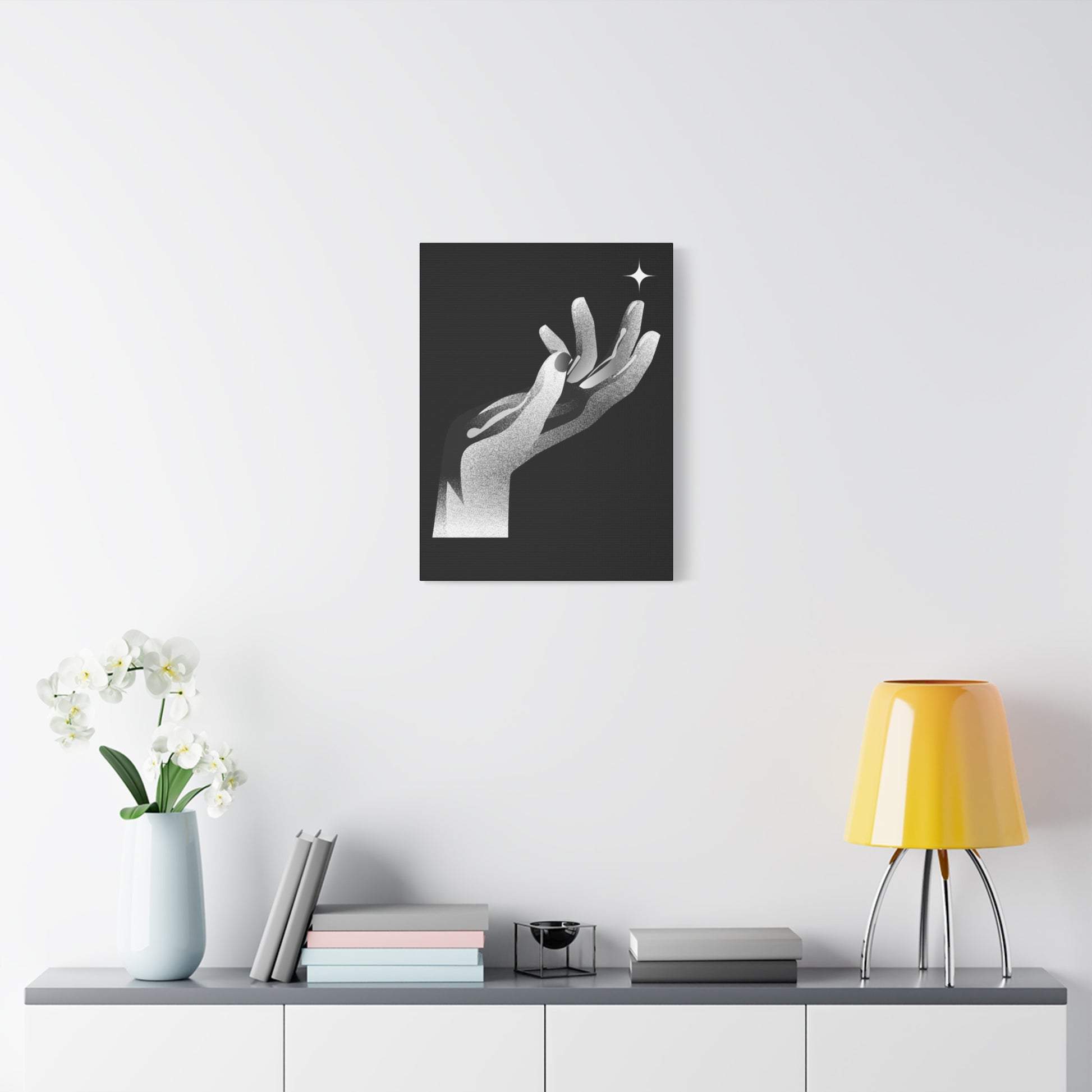 Hand canvas Artwork