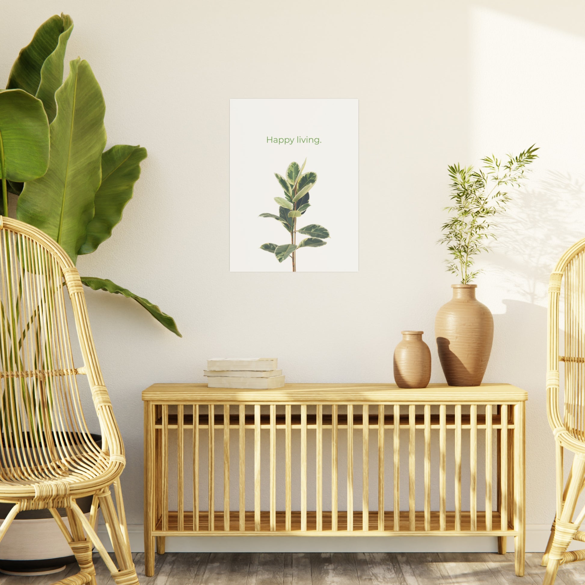 Foam Board Wall Art - Plant Life Aesthetic Room Decor