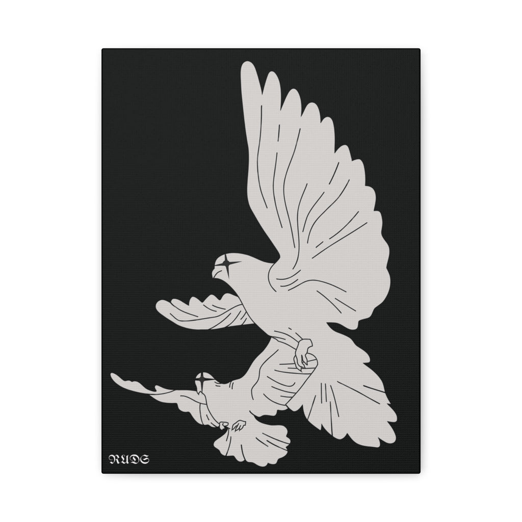 Elegant Bird Wall Art Canvas