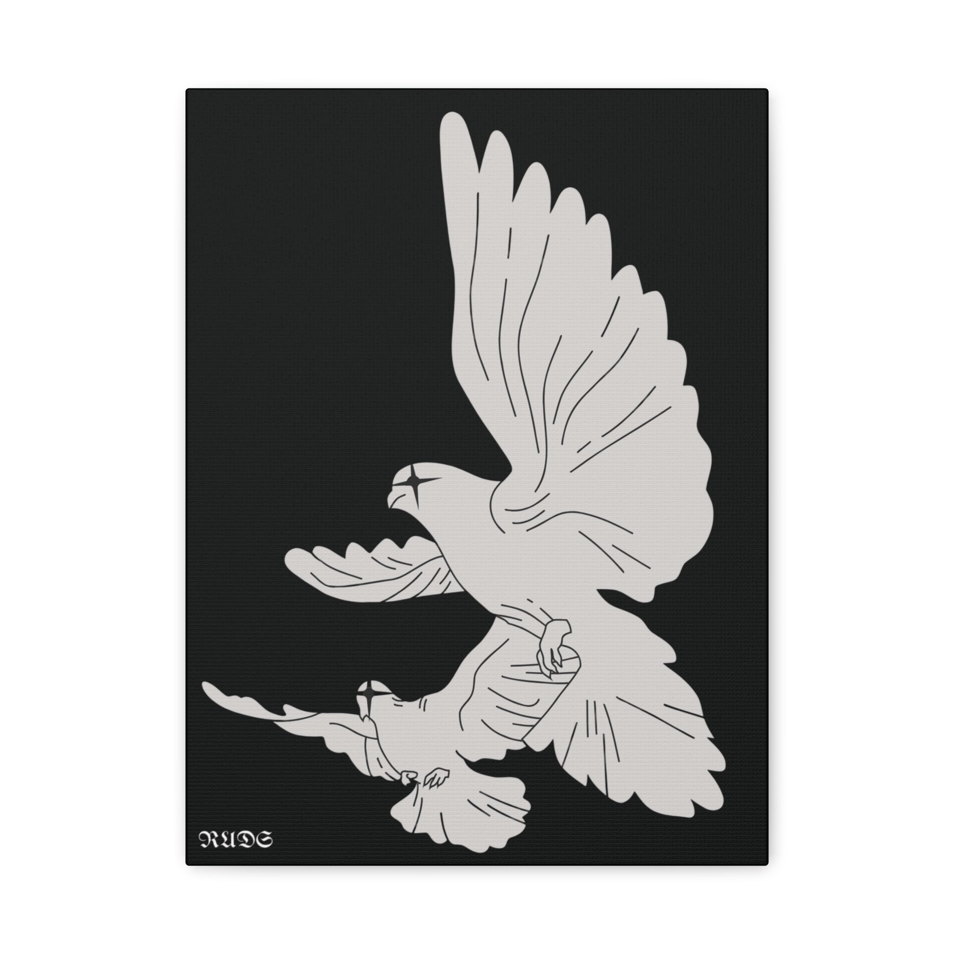Elegant Bird Wall Art Canvas