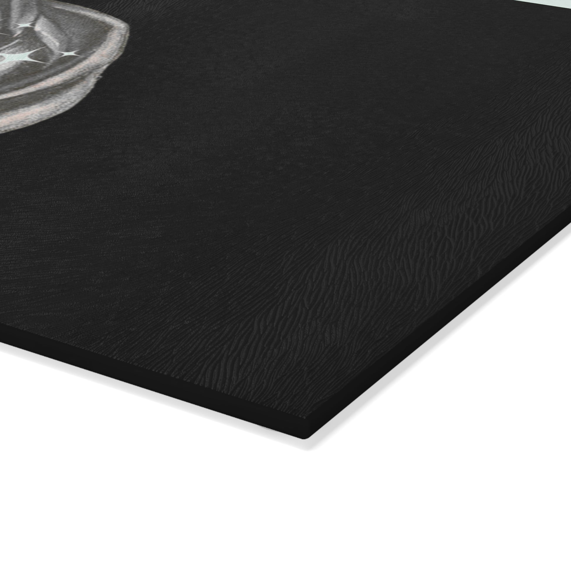Elegant Rose Glass Cutting Board