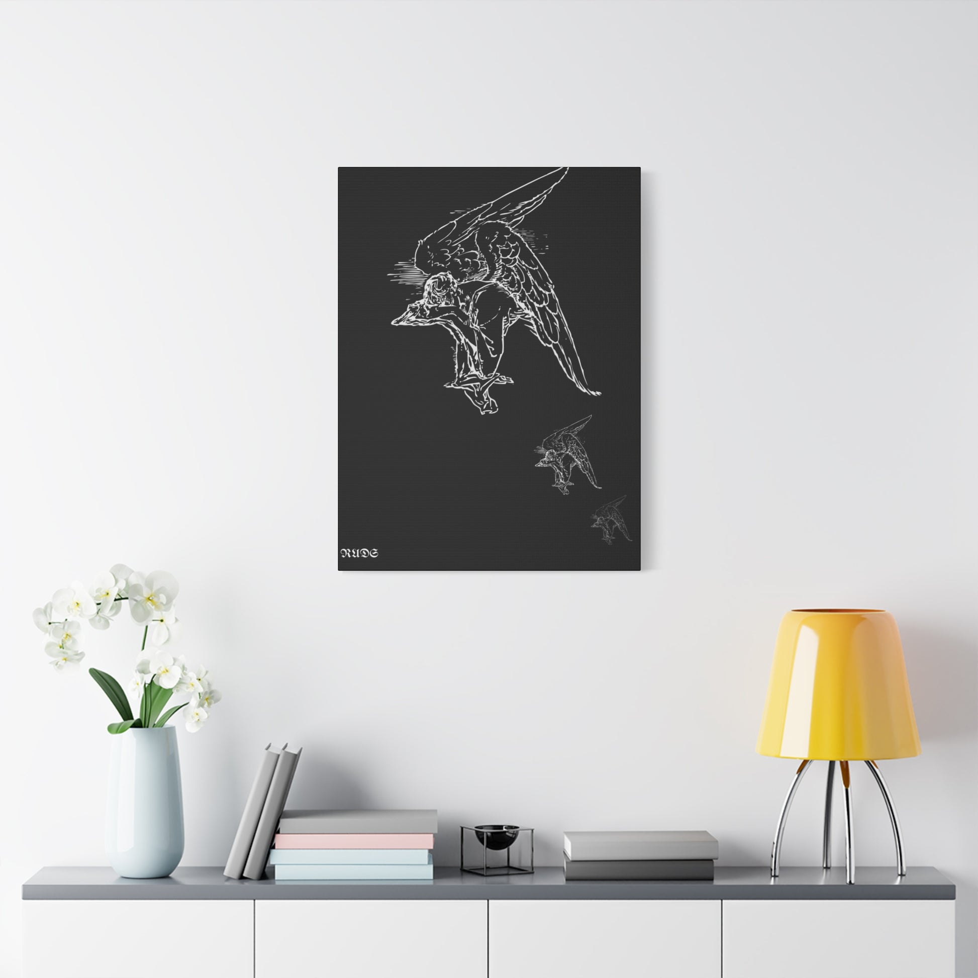 Artistic Angel Canvas Print