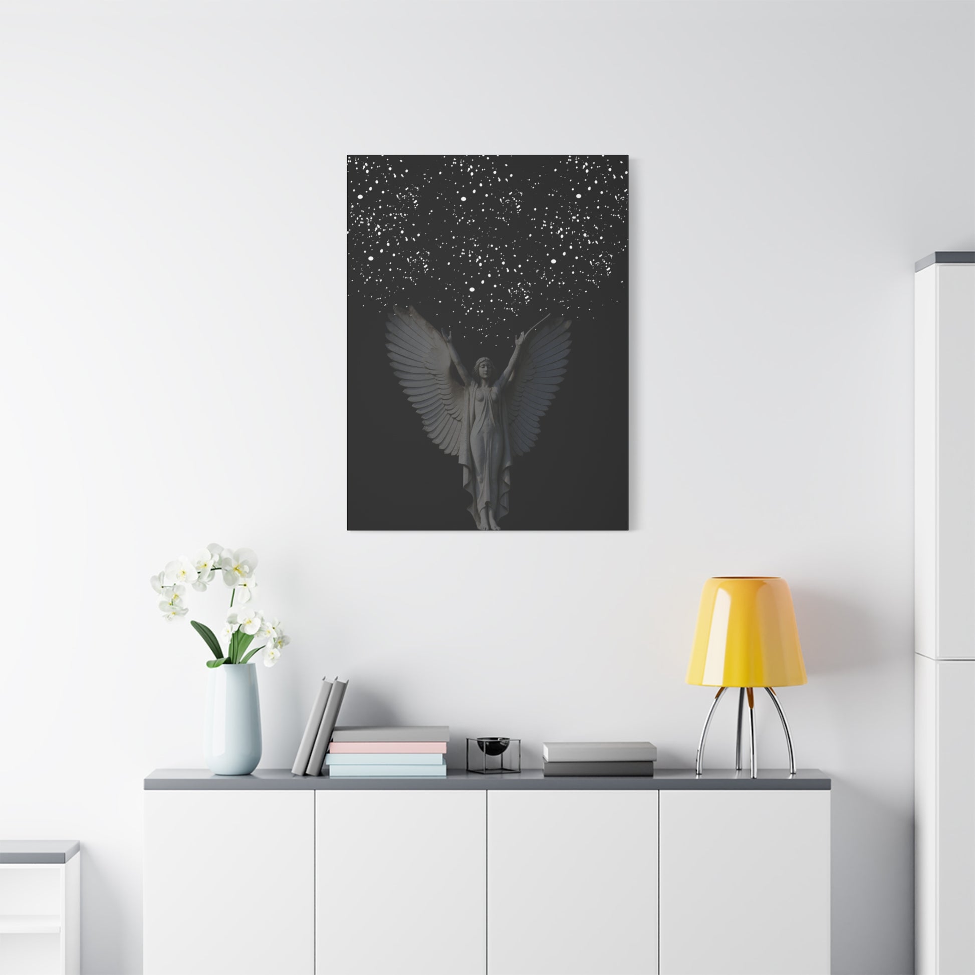Angel Wings Canvas Art, Heavenly Decor