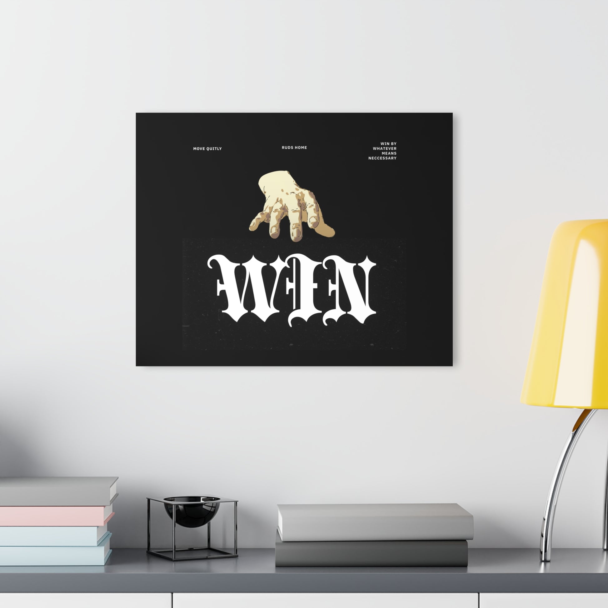 Win Canvas Piece