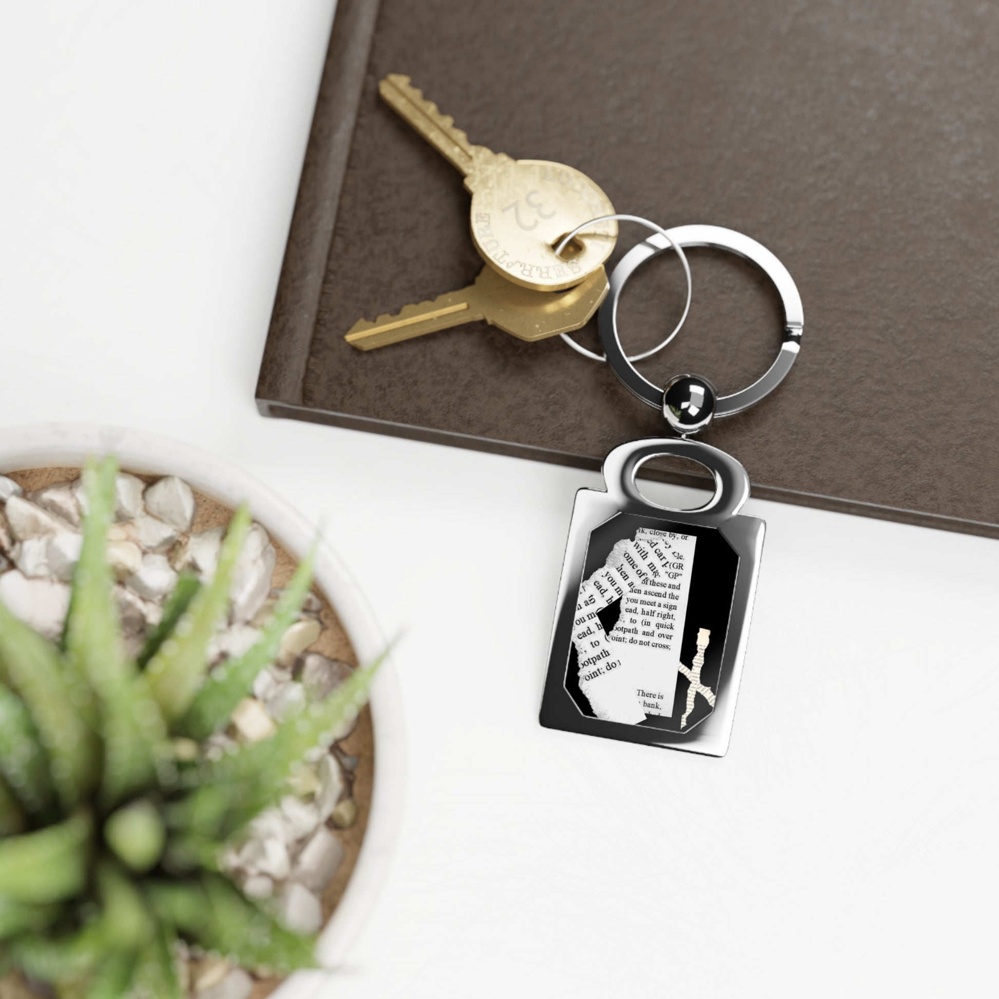 Keyring News Paper Design