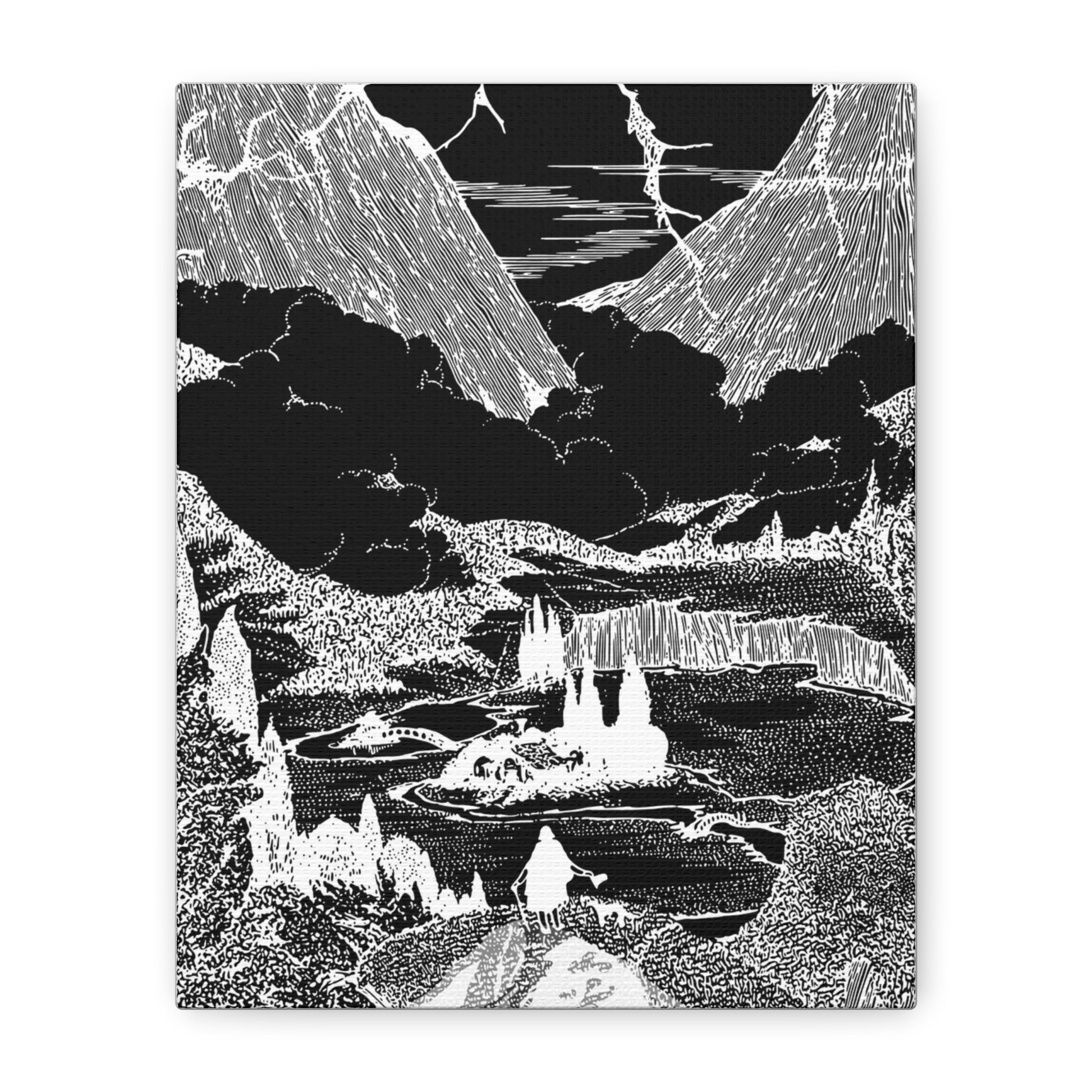 Monochrome Canvas Wall Art