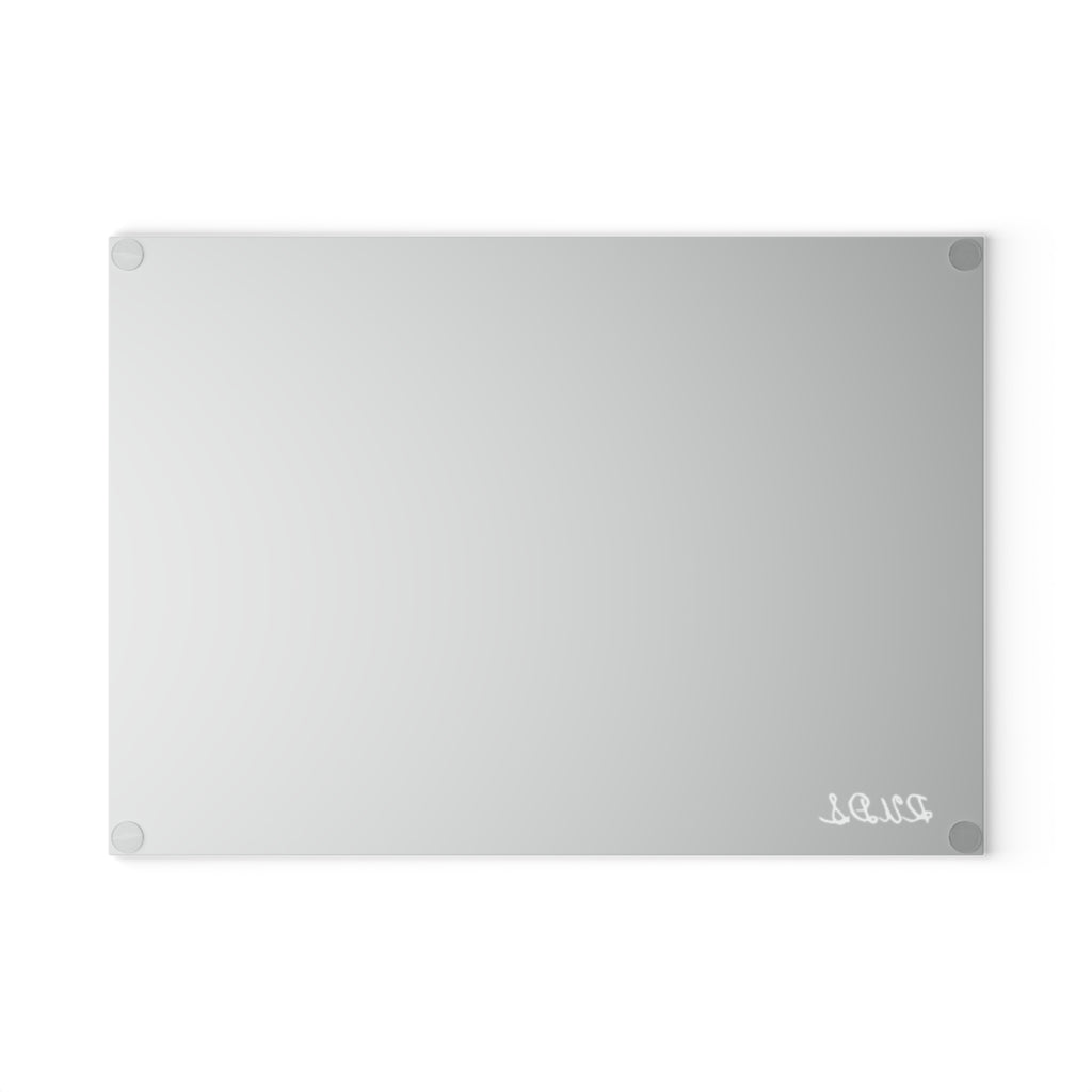 Gray glass cutting board