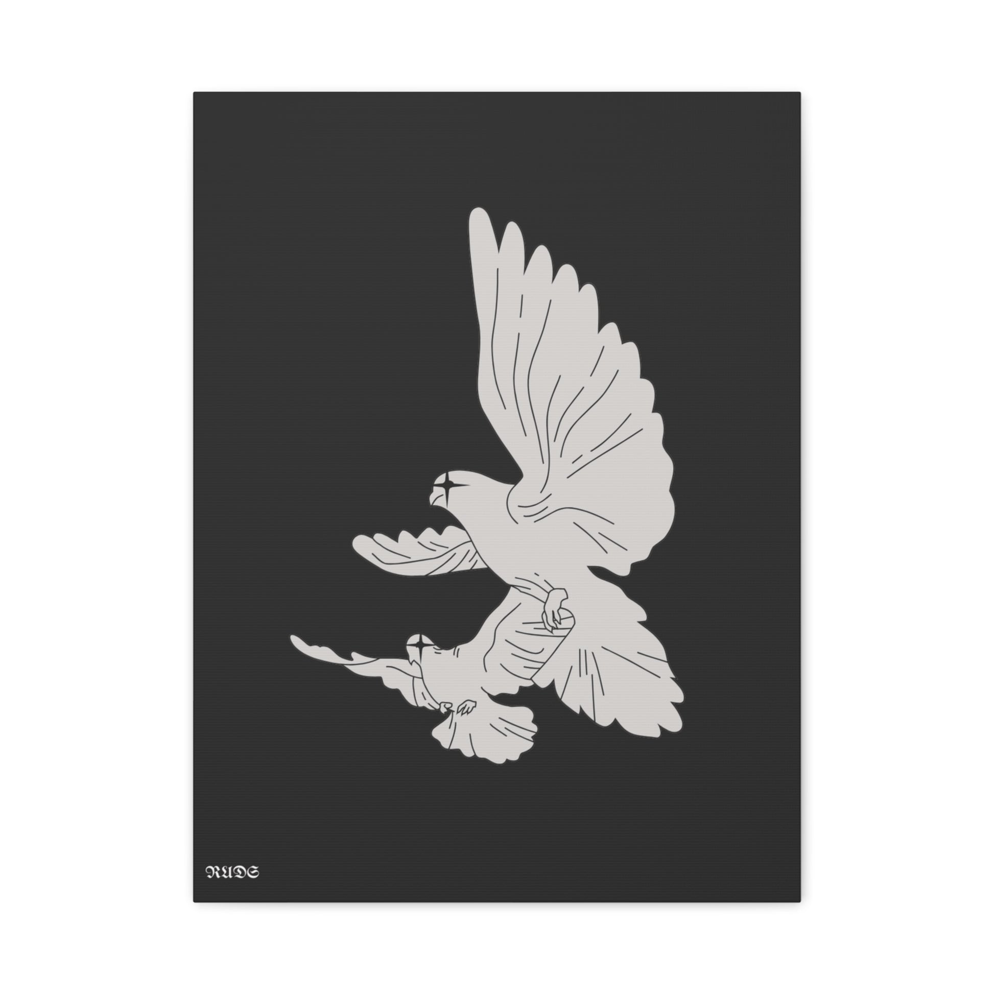 Elegant Bird Wall Art Canvas