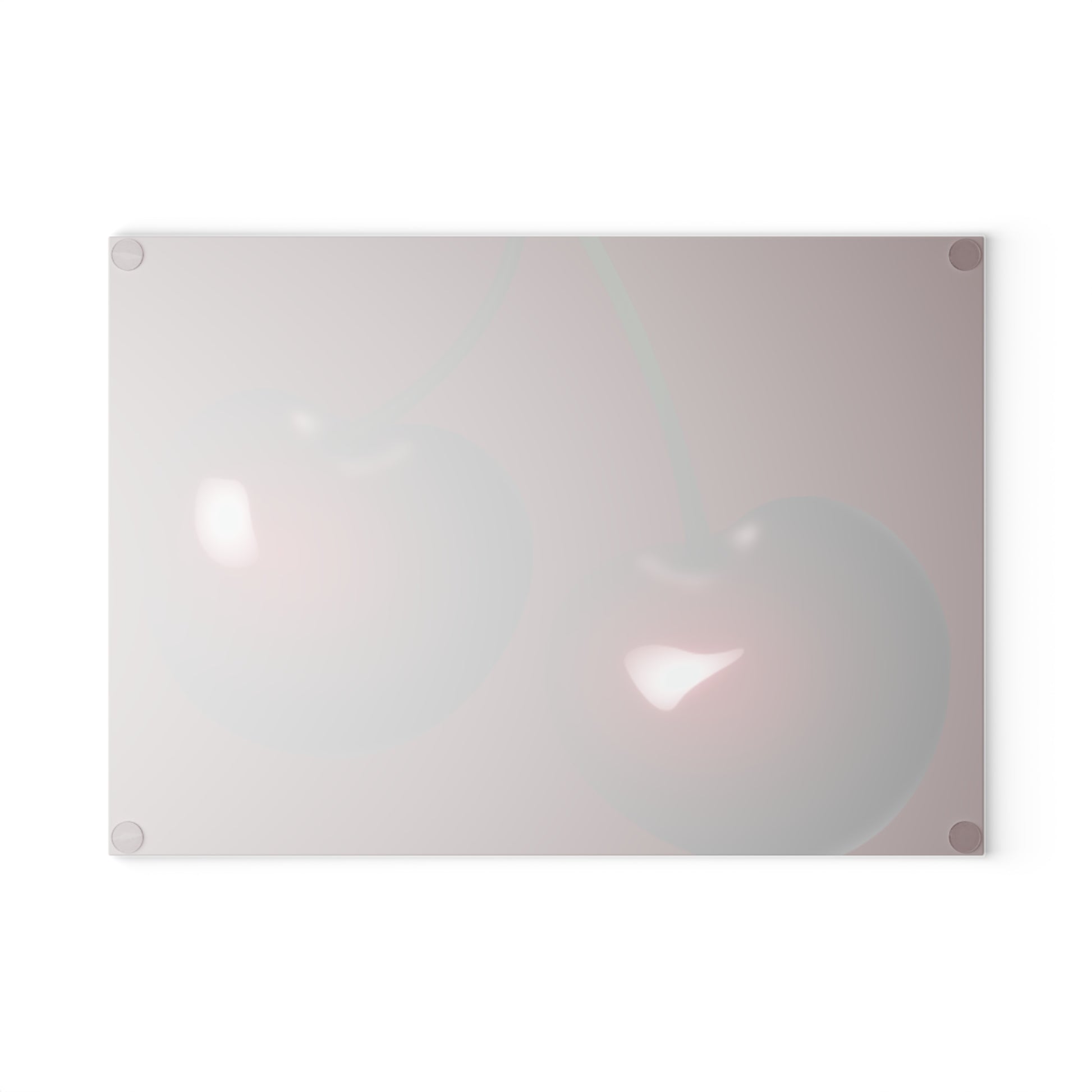 Cherry blossom glass cutting board