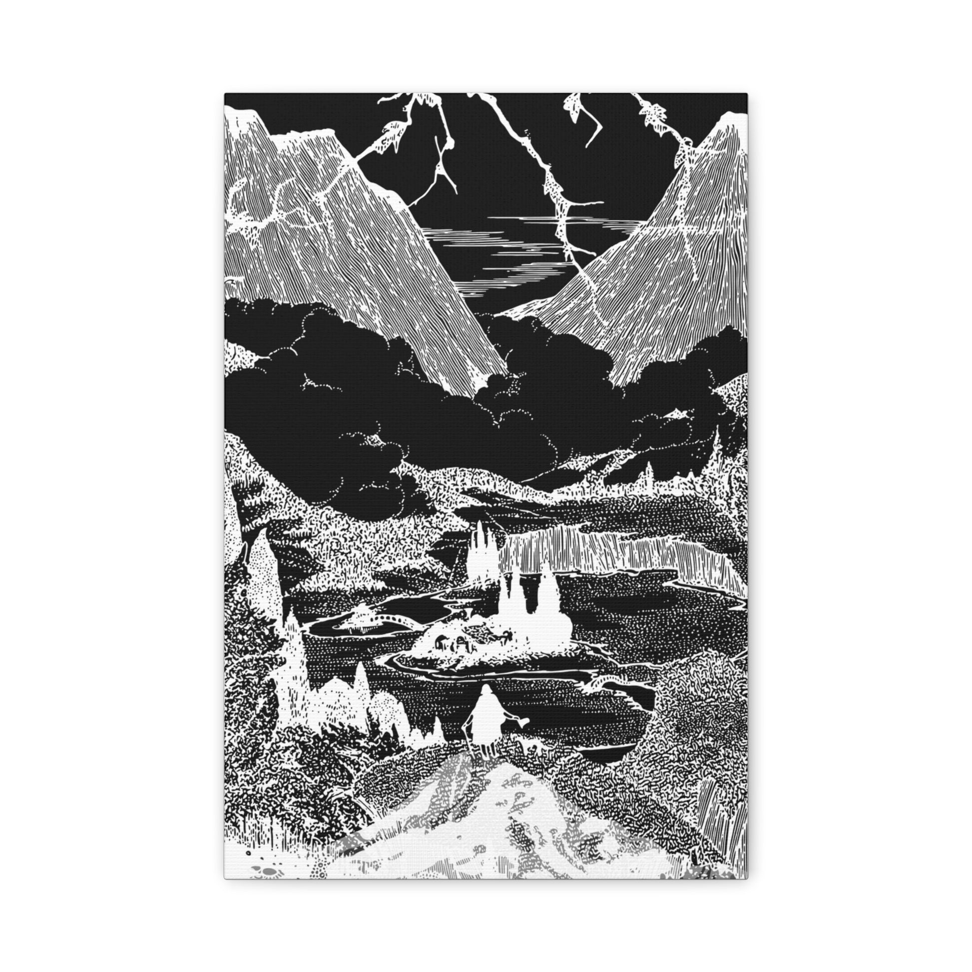 Monochrome Canvas Wall Art