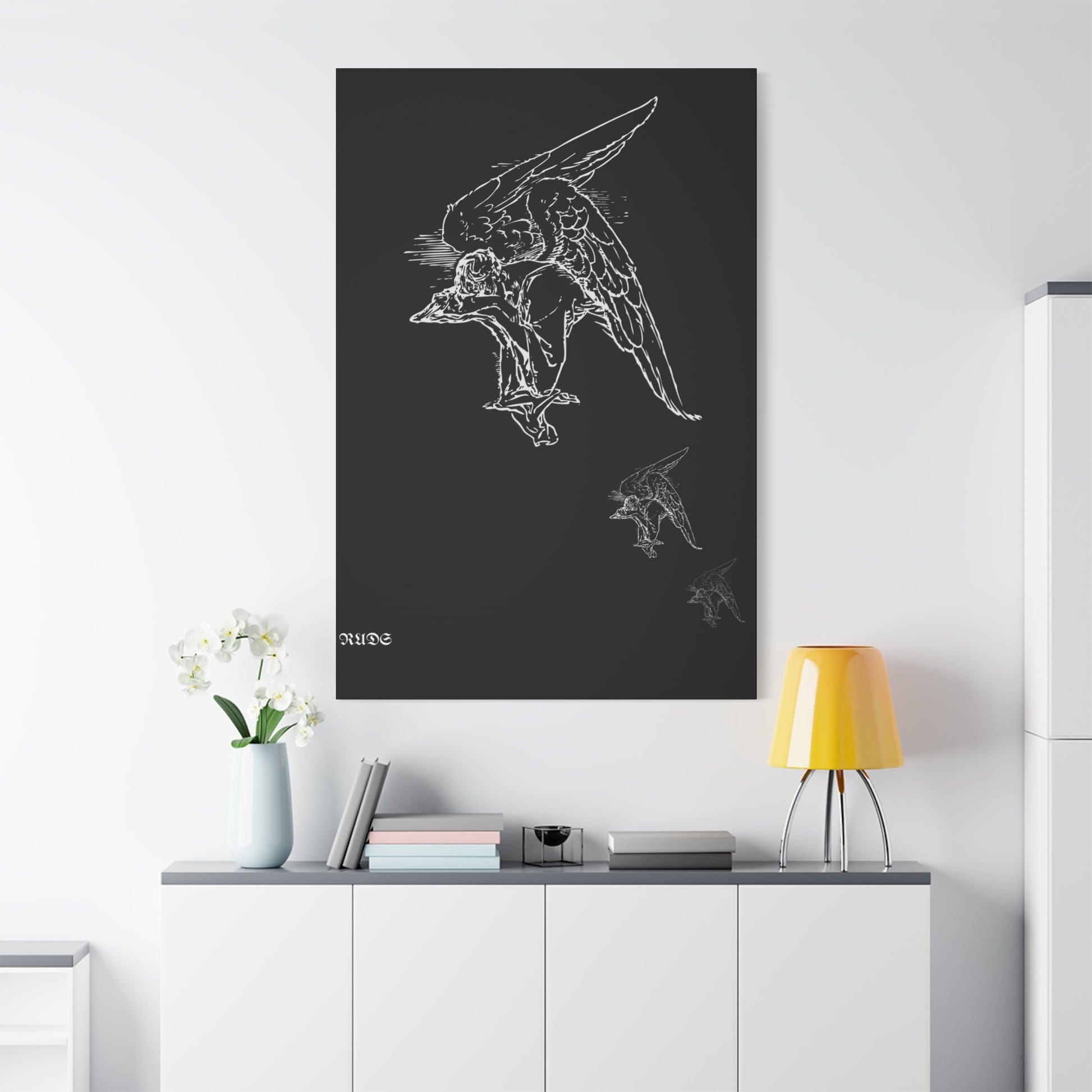 Artistic Angel Canvas Print