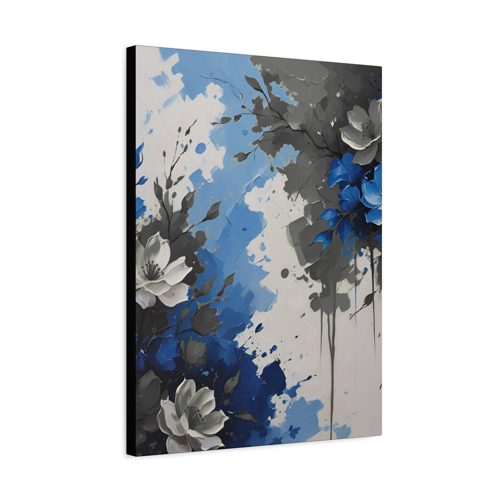 Canvas Print - Autistic Flowers Painting