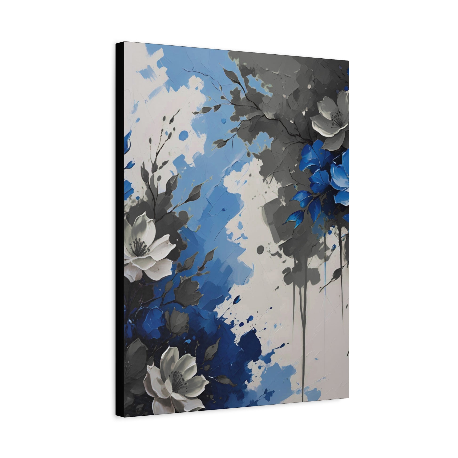 Canvas Print - Autistic Flowers Painting