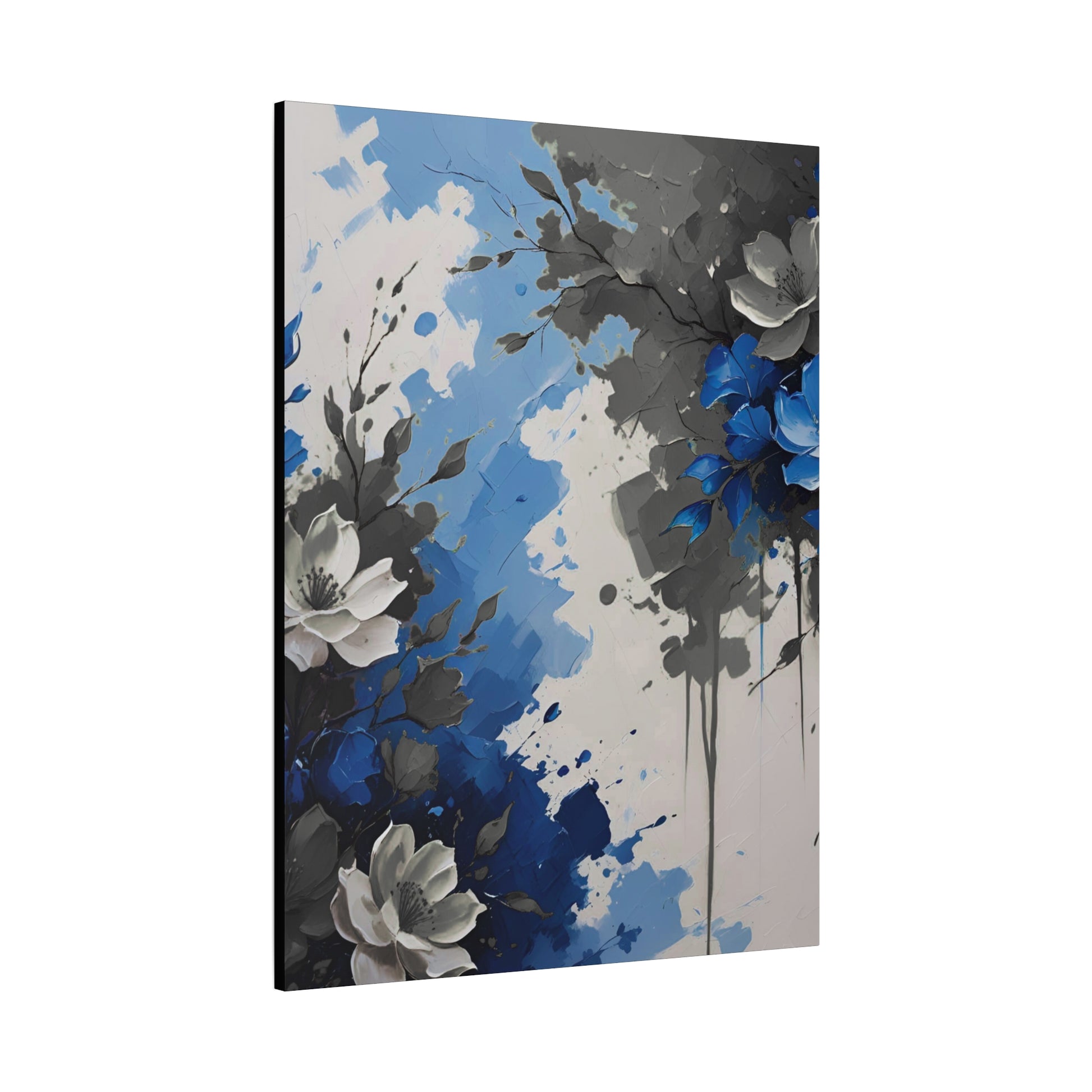Canvas Print - Autistic Flowers Painting