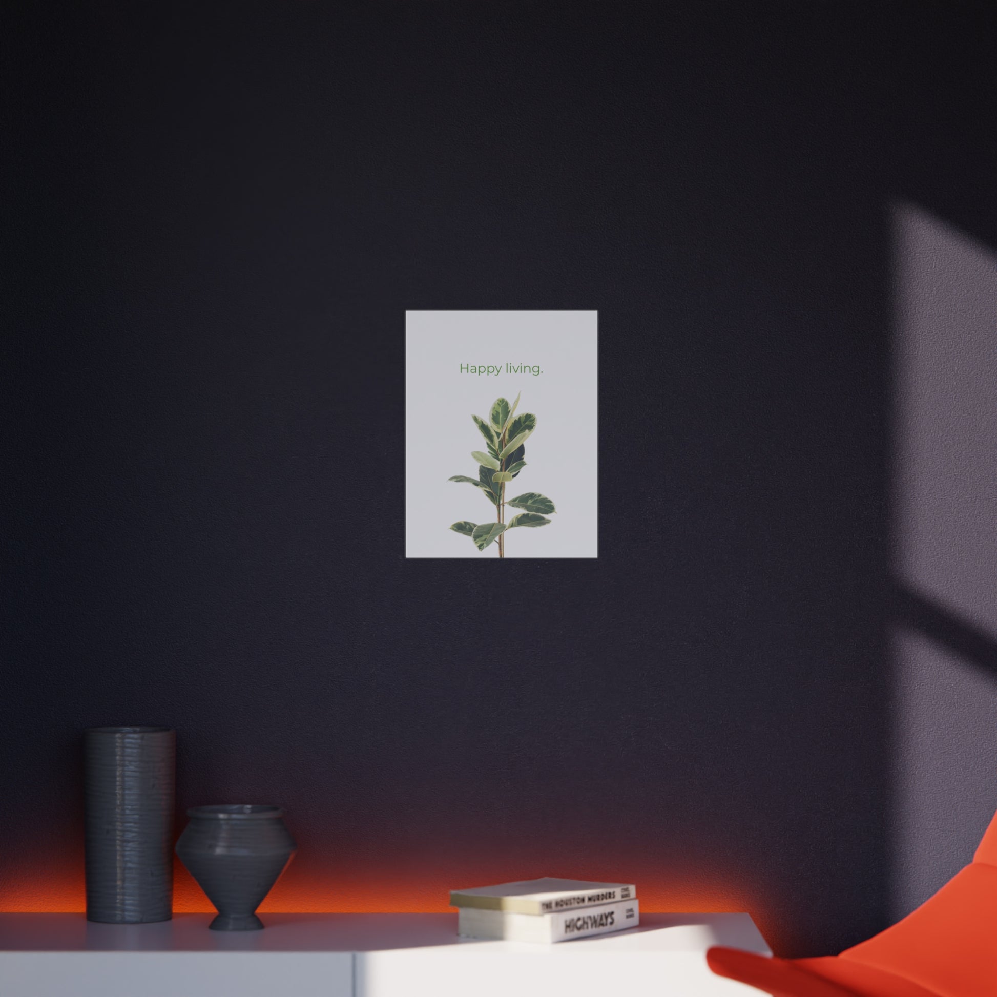 Foam Board Wall Art - Plant Life Aesthetic Room Decor