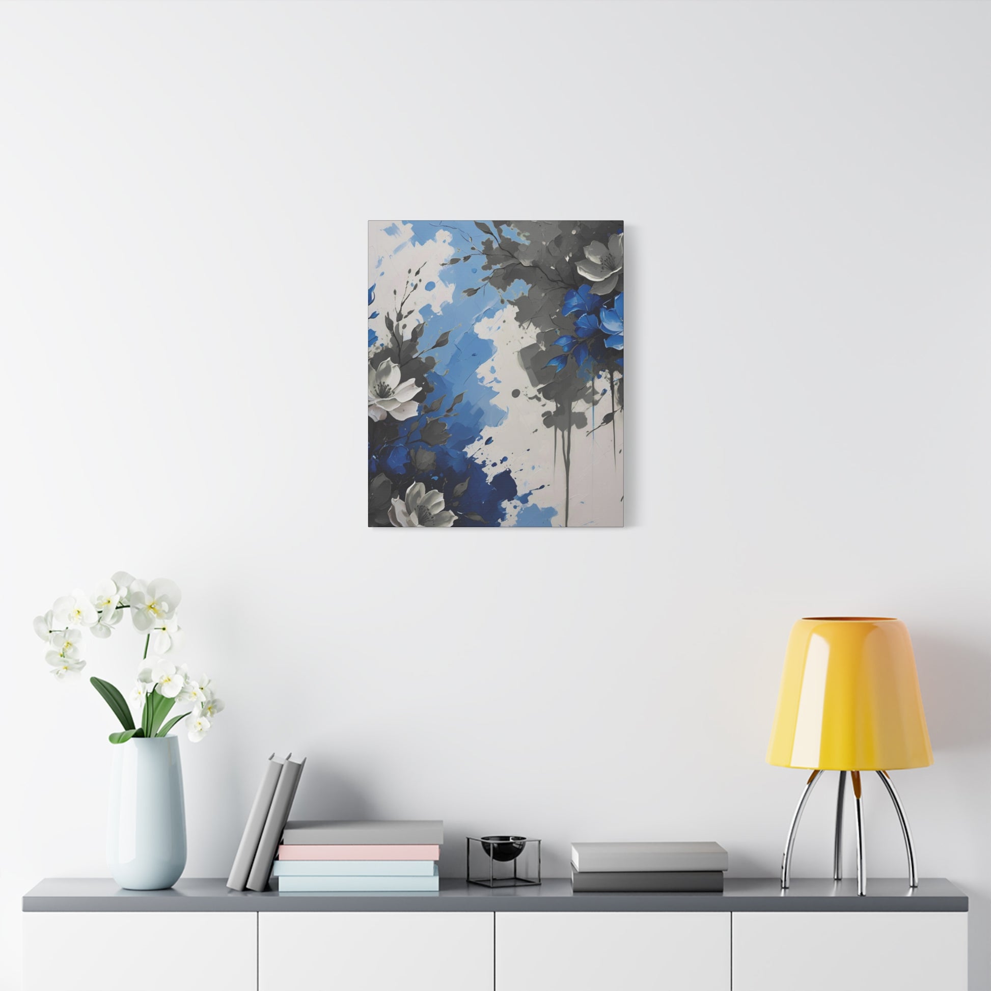 Canvas Print - Autistic Flowers Painting