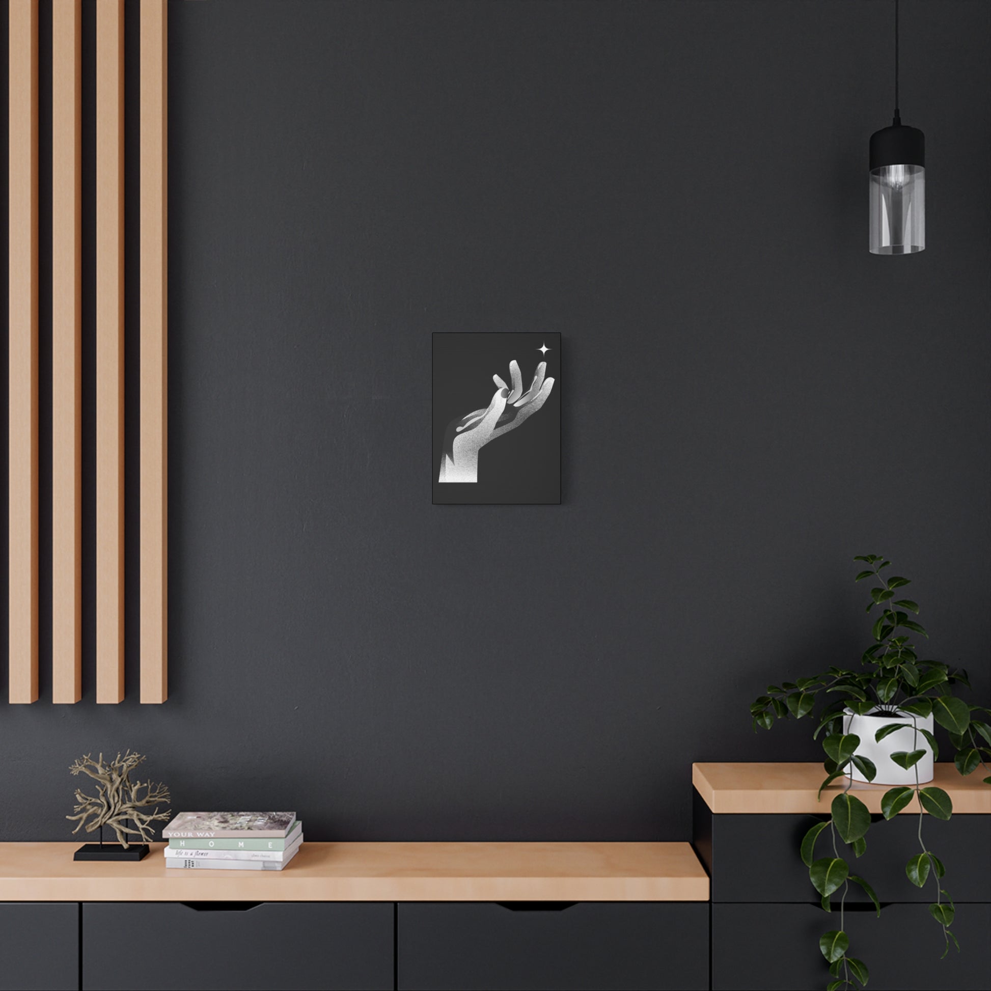 Hand canvas Artwork