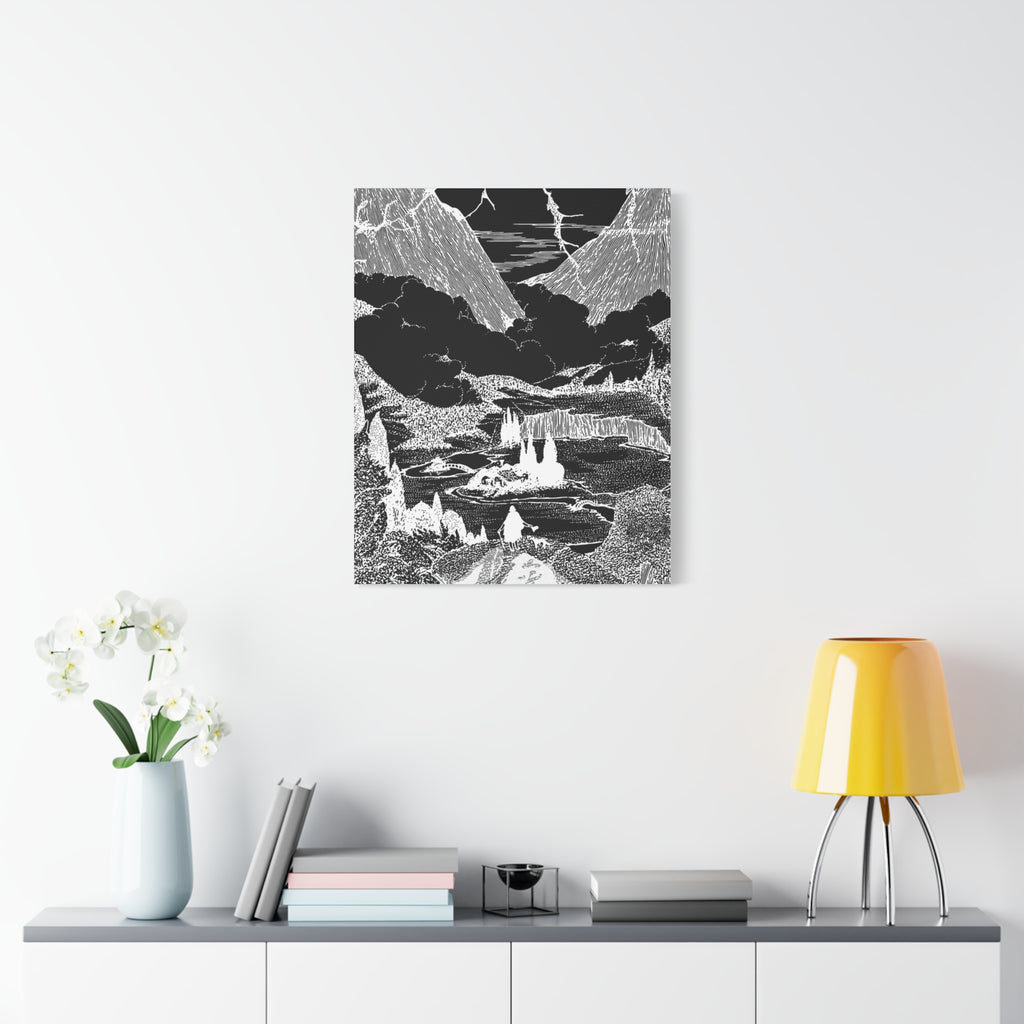 Monochrome Canvas Wall Art