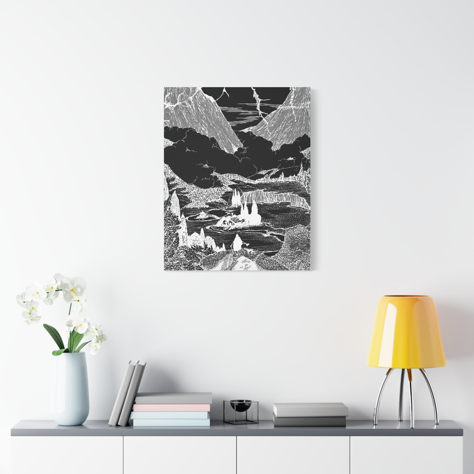Monochrome Canvas Wall Art