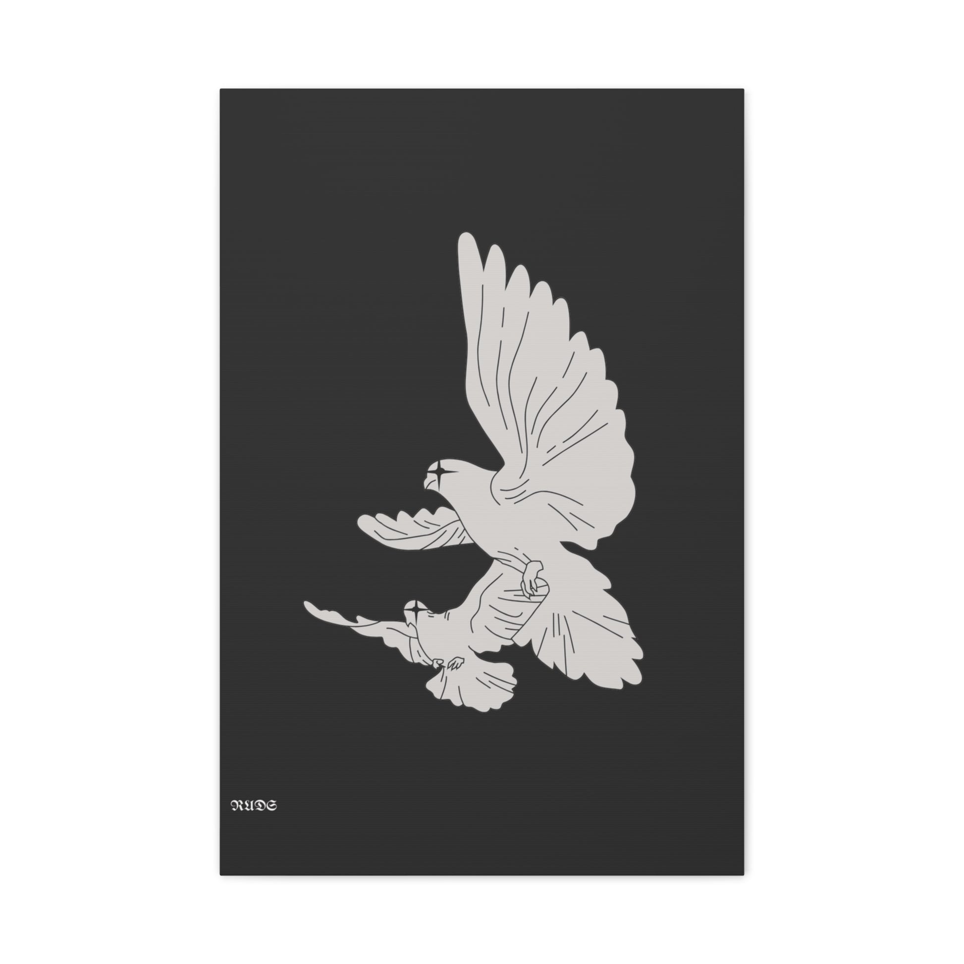 Elegant Bird Wall Art Canvas