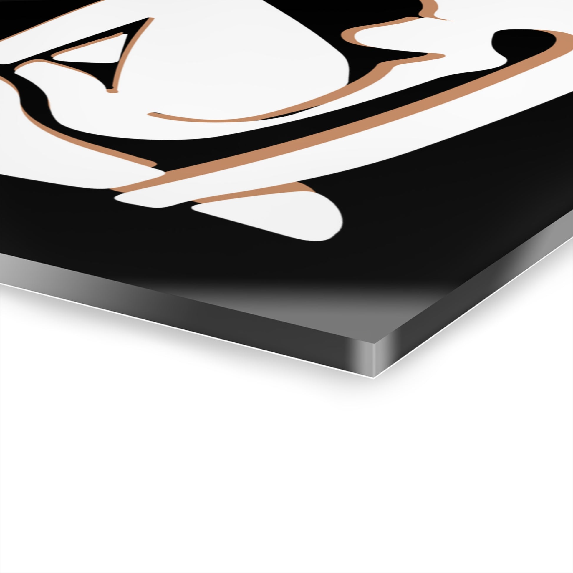 Elegant Acrylic Art Print - Modern Body Sculpt Home Decor