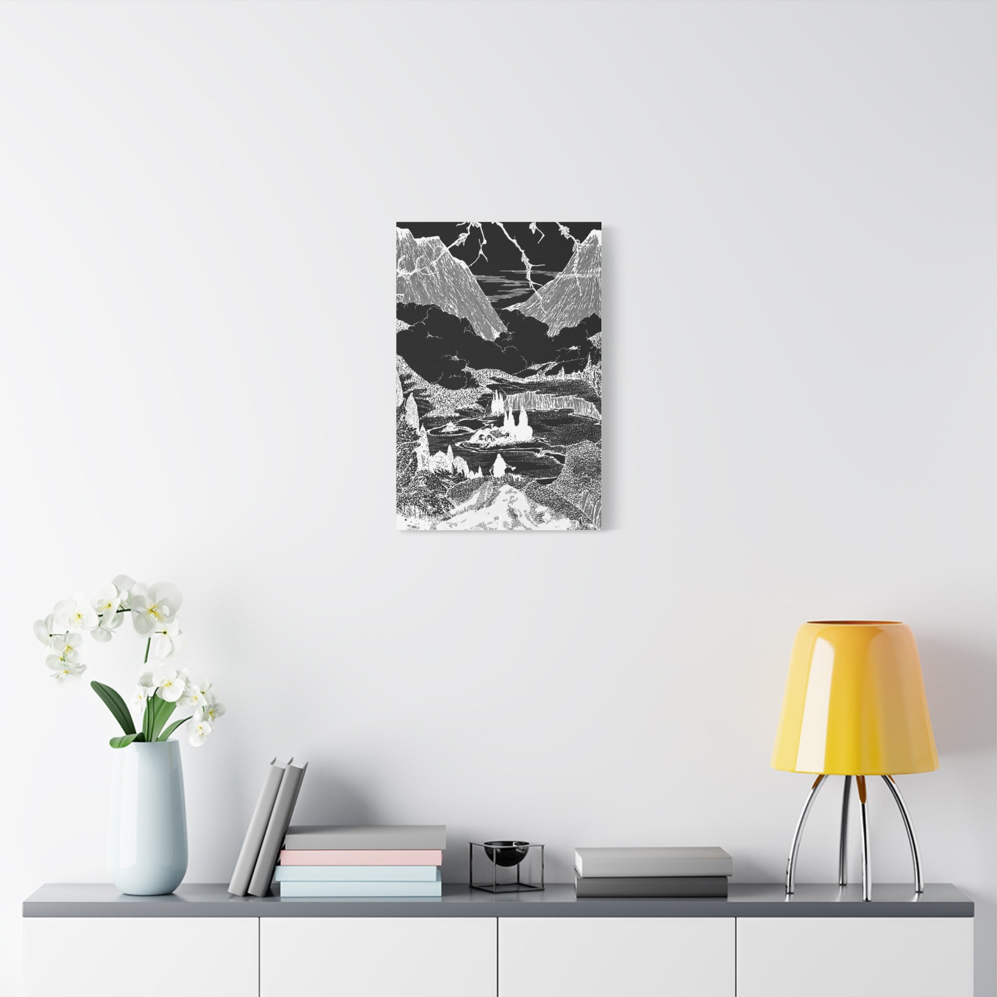 Monochrome Canvas Wall Art
